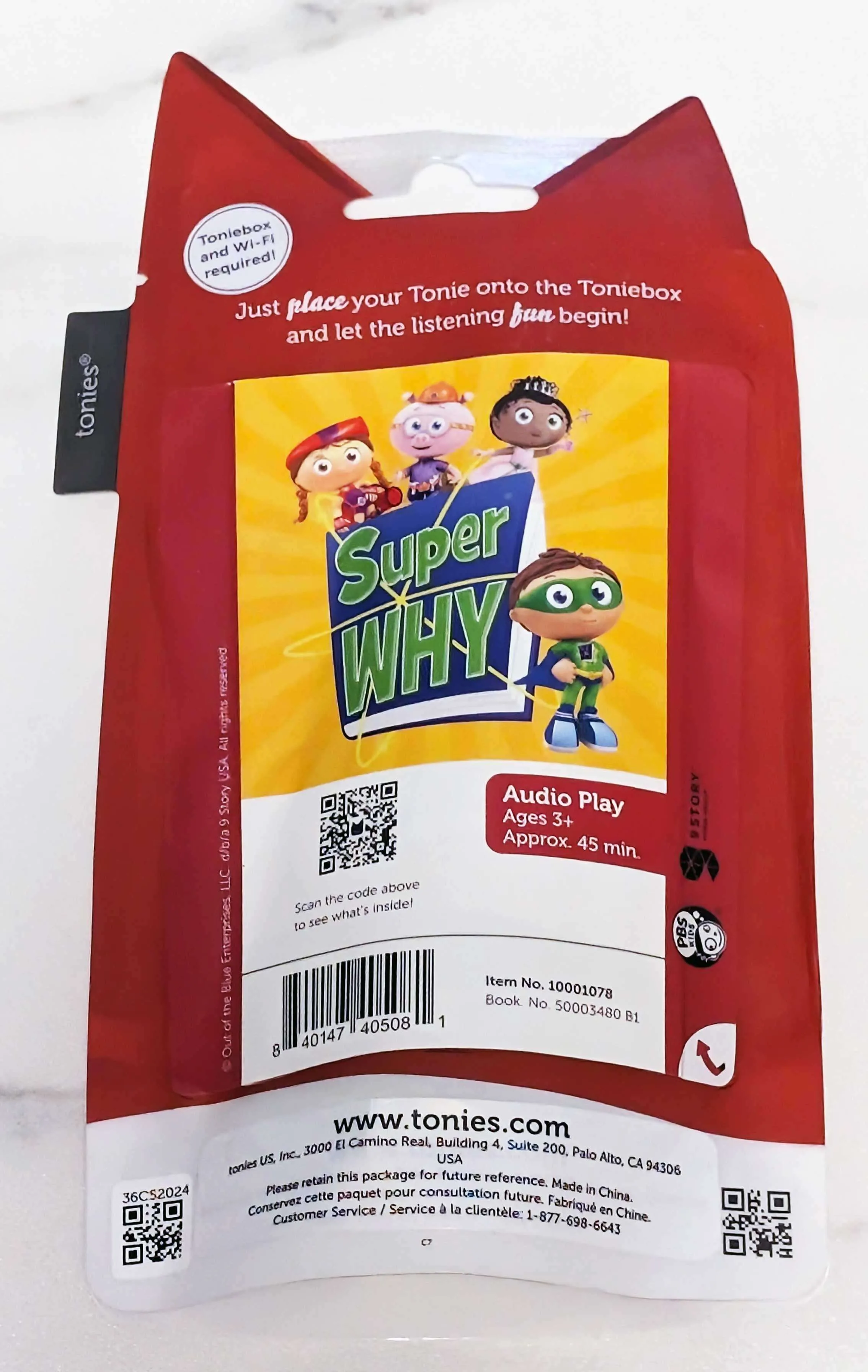 NEW - Tonie - Super Why! Audio Toy Figure image indicator(2)