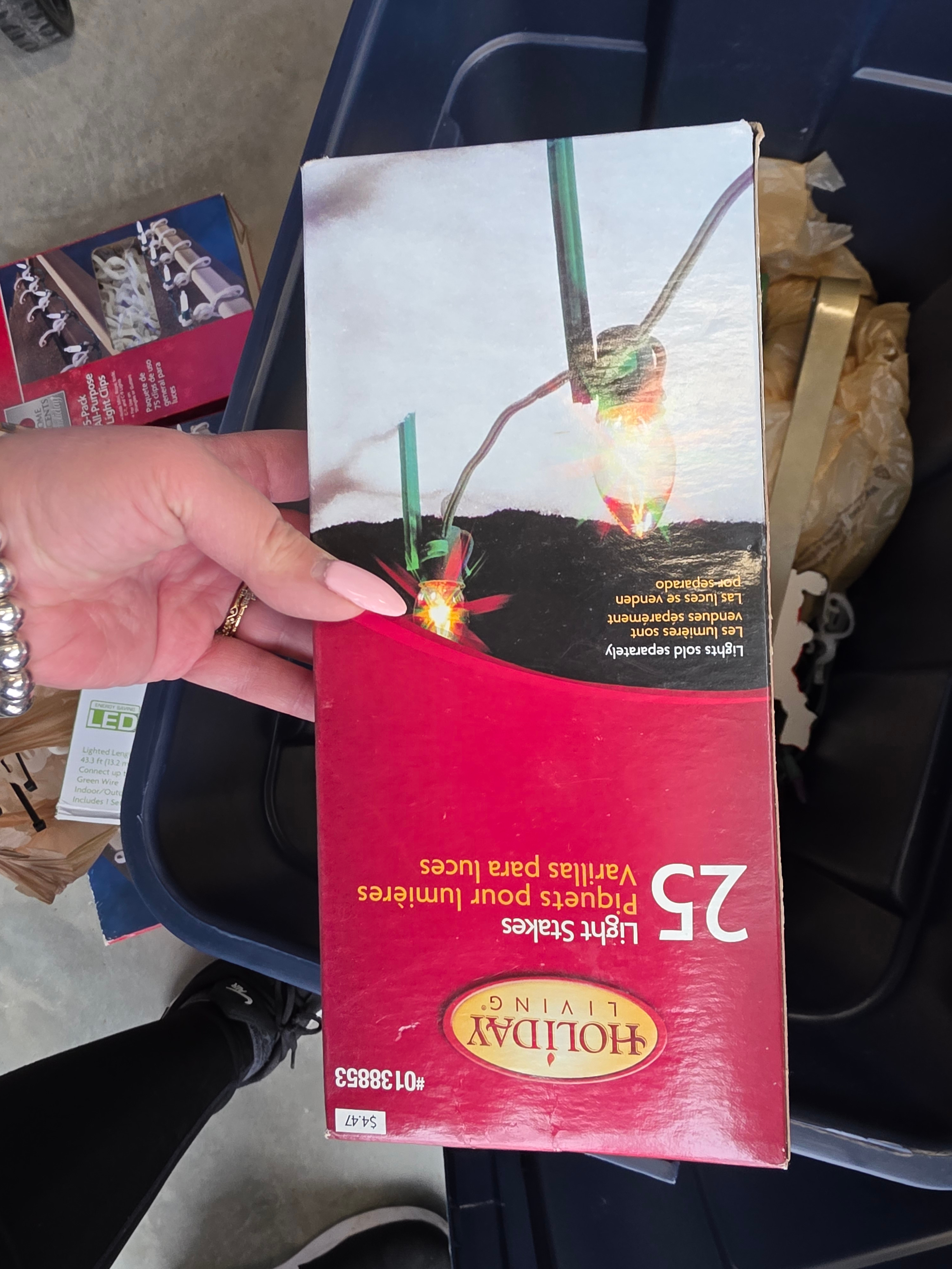 🎄 Large Tote of LED Christmas Lights - photo 5