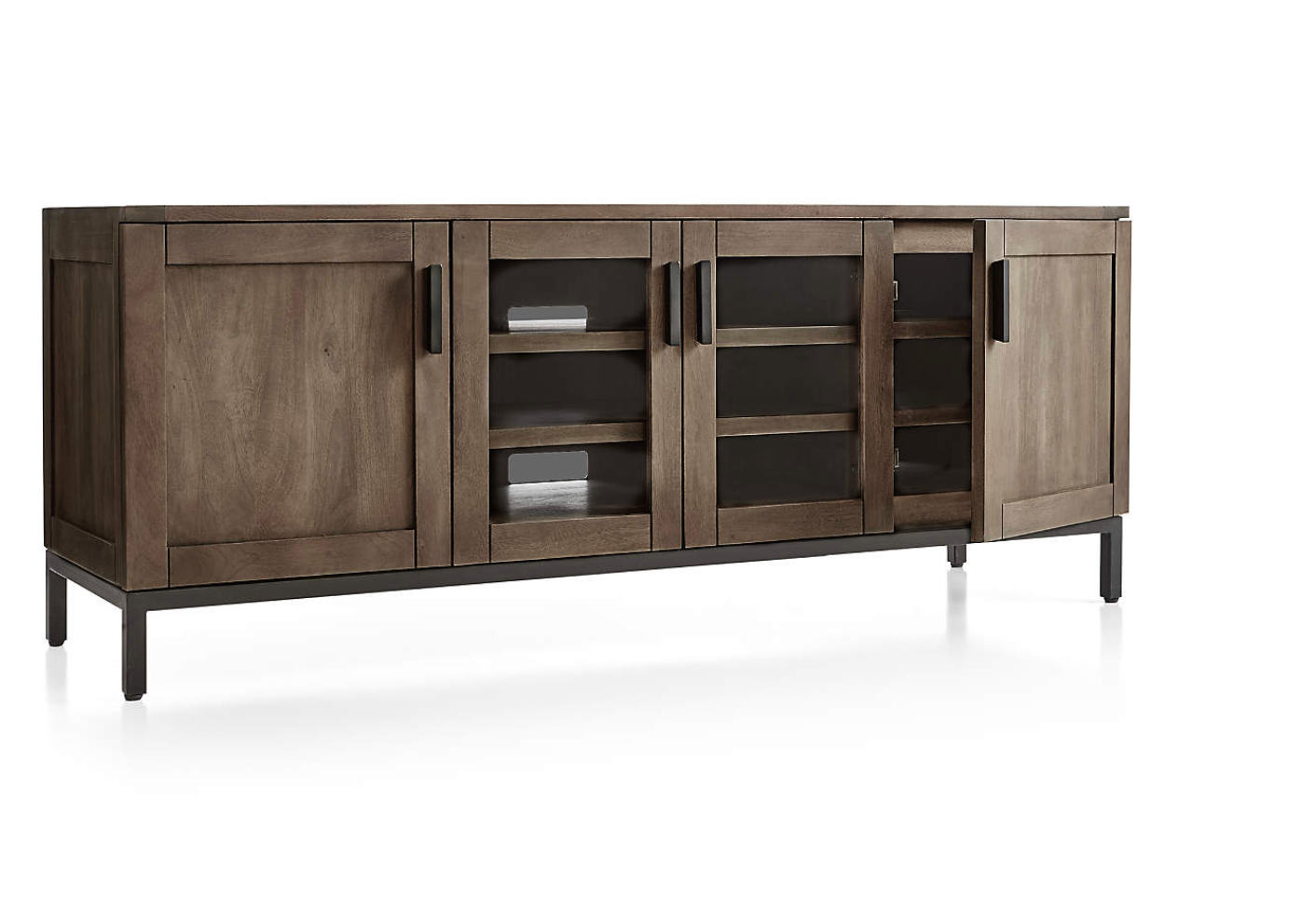 Media Console - Wyatt Brown Wood Storage - photo 3