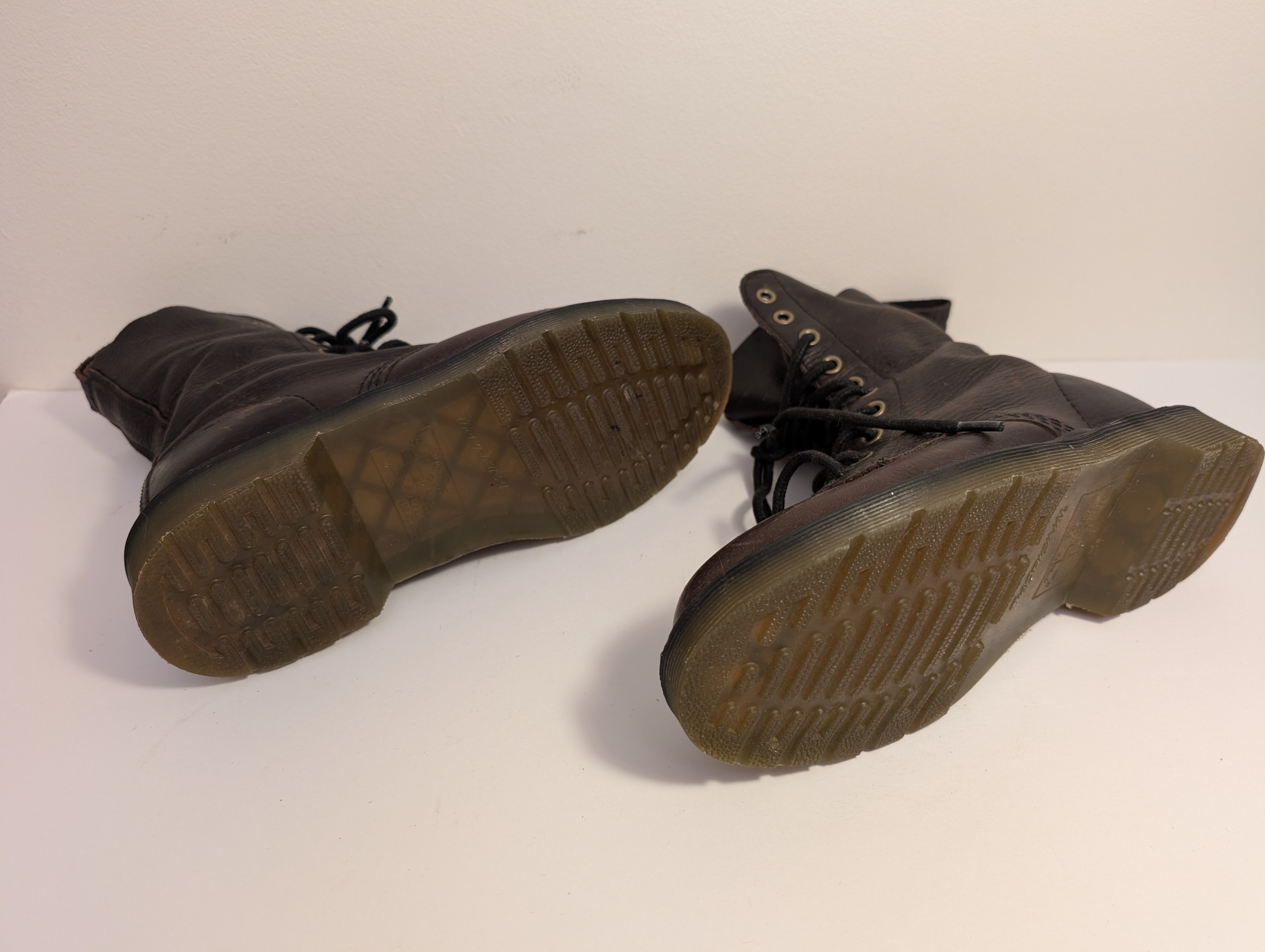 Doc Martens Brown Leather Boots - US Women's Size 7 - photo 2