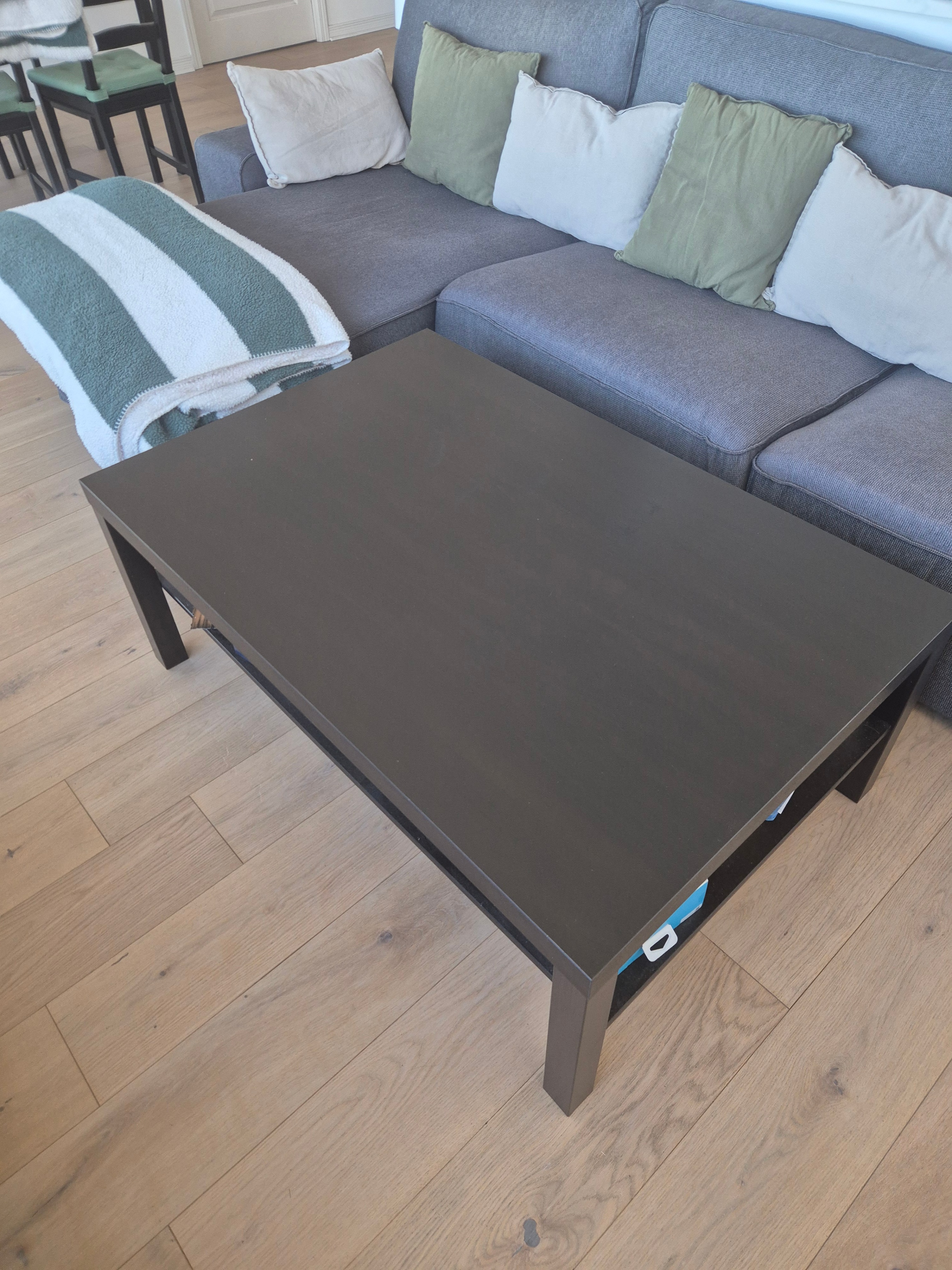 IKEA LACK Coffee table, black-brown - photo 2