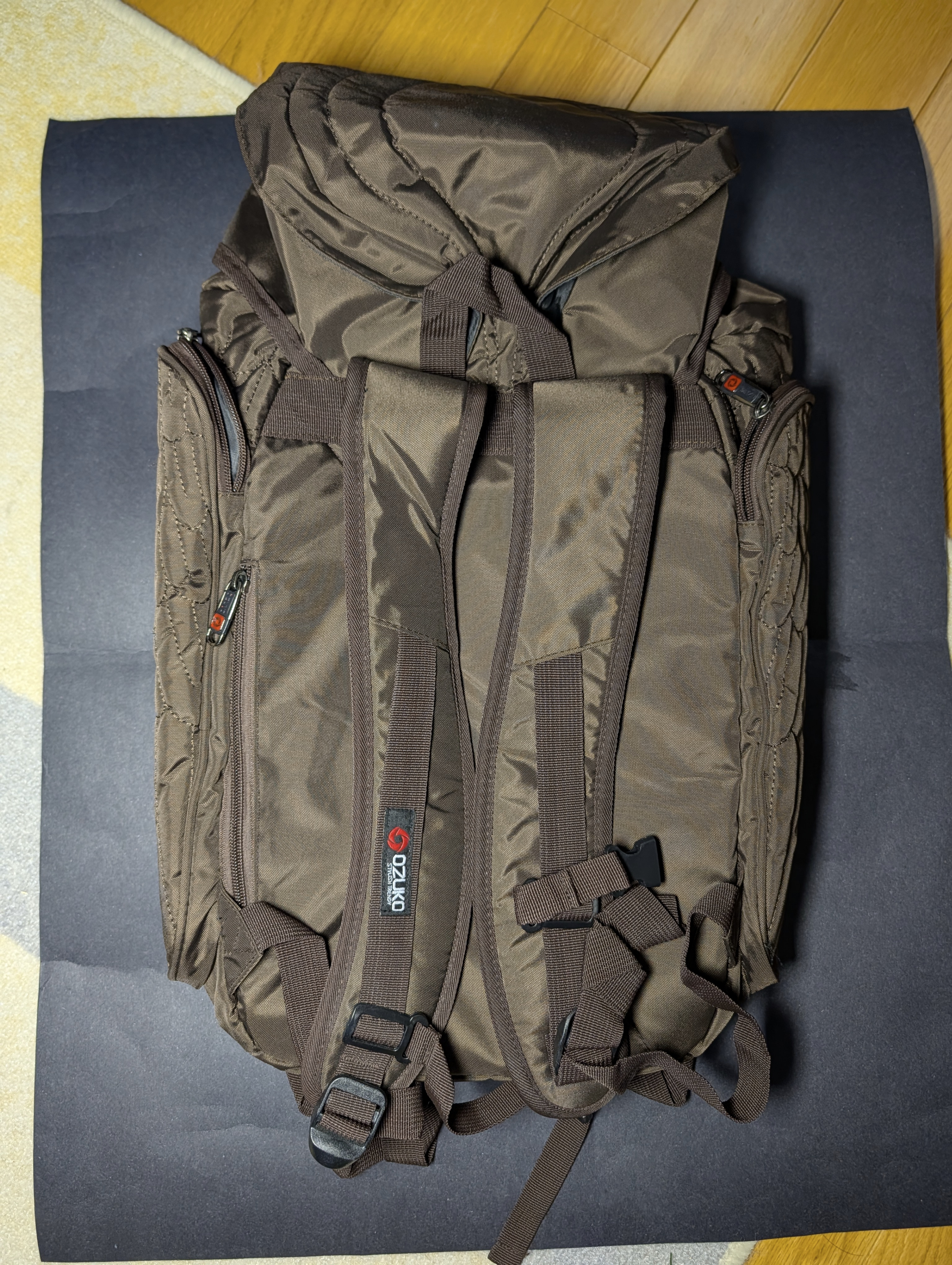 Ozuko Brown Owl Laptop Backpack - photo 5