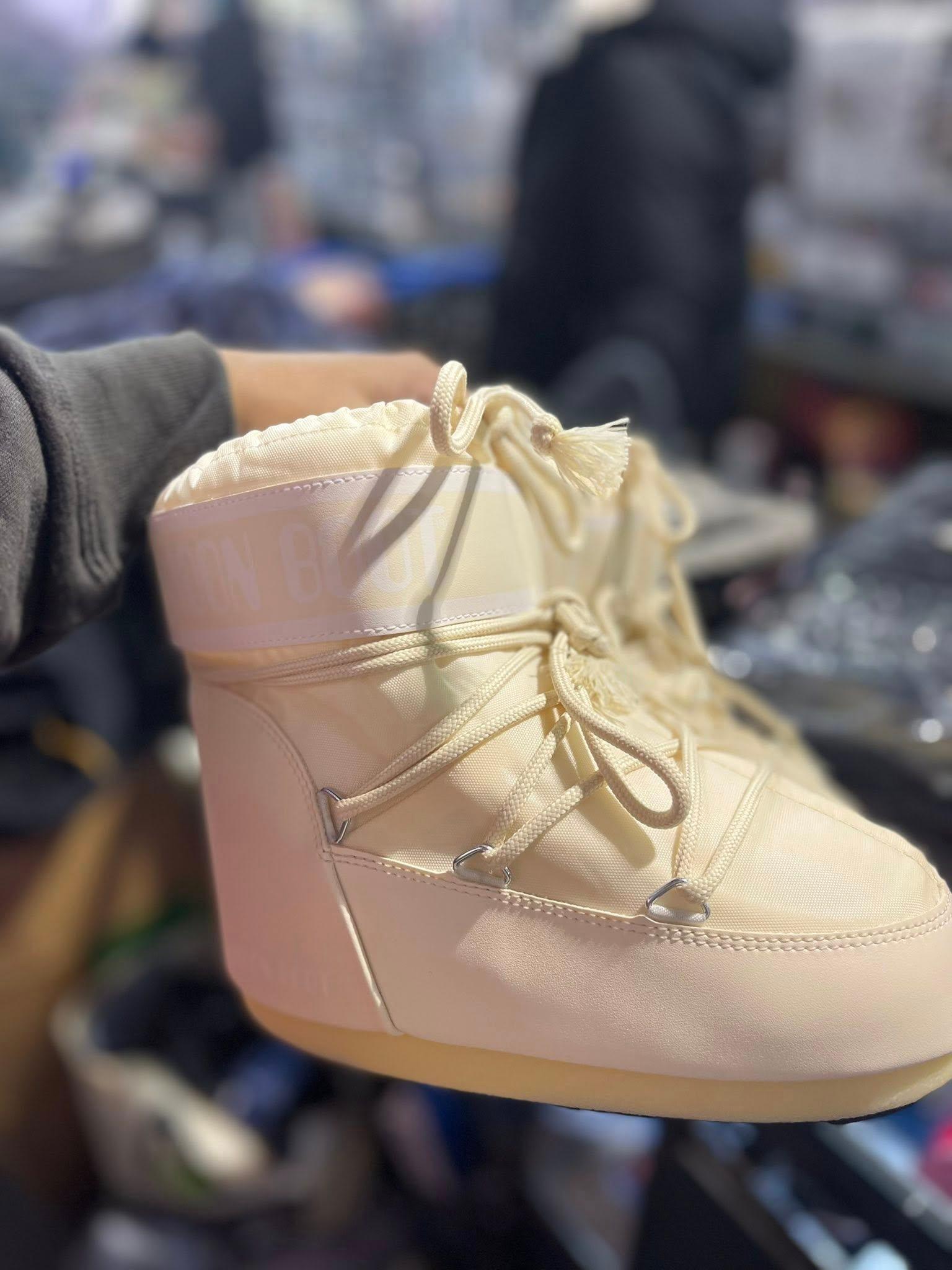 ICON LOW CREAM RUBBER BOOTS – Cream Color - photo 5