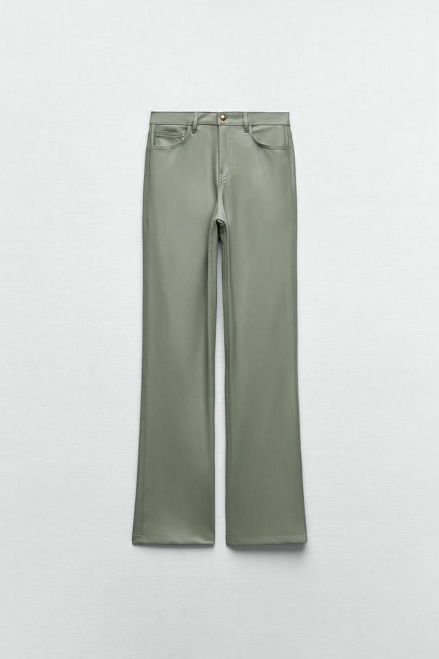 New w tags Zara Faux Leather Pants - Size 8 - photo 3