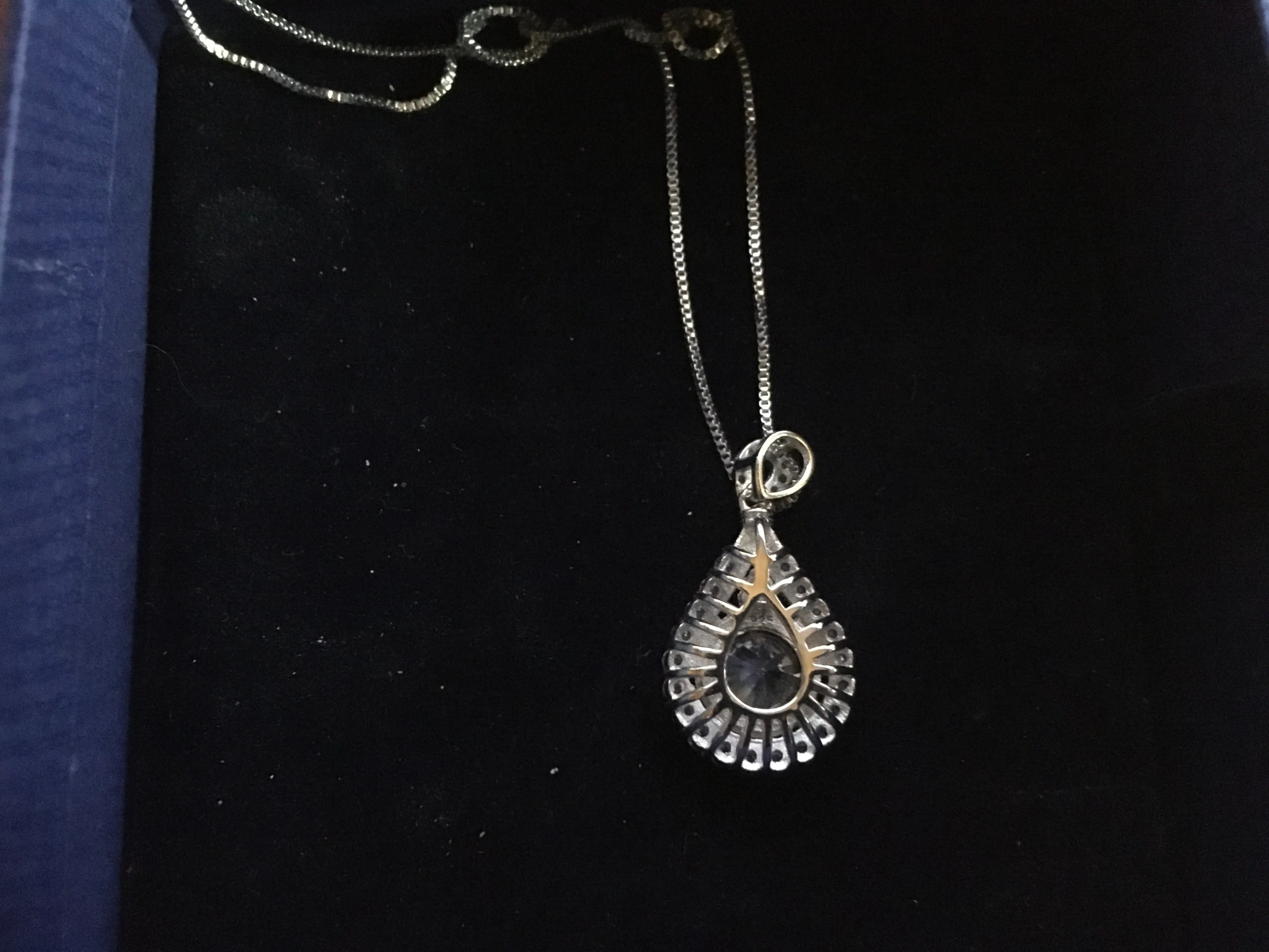 Swarovski Teardrop Pendant Necklace image indicator(4)