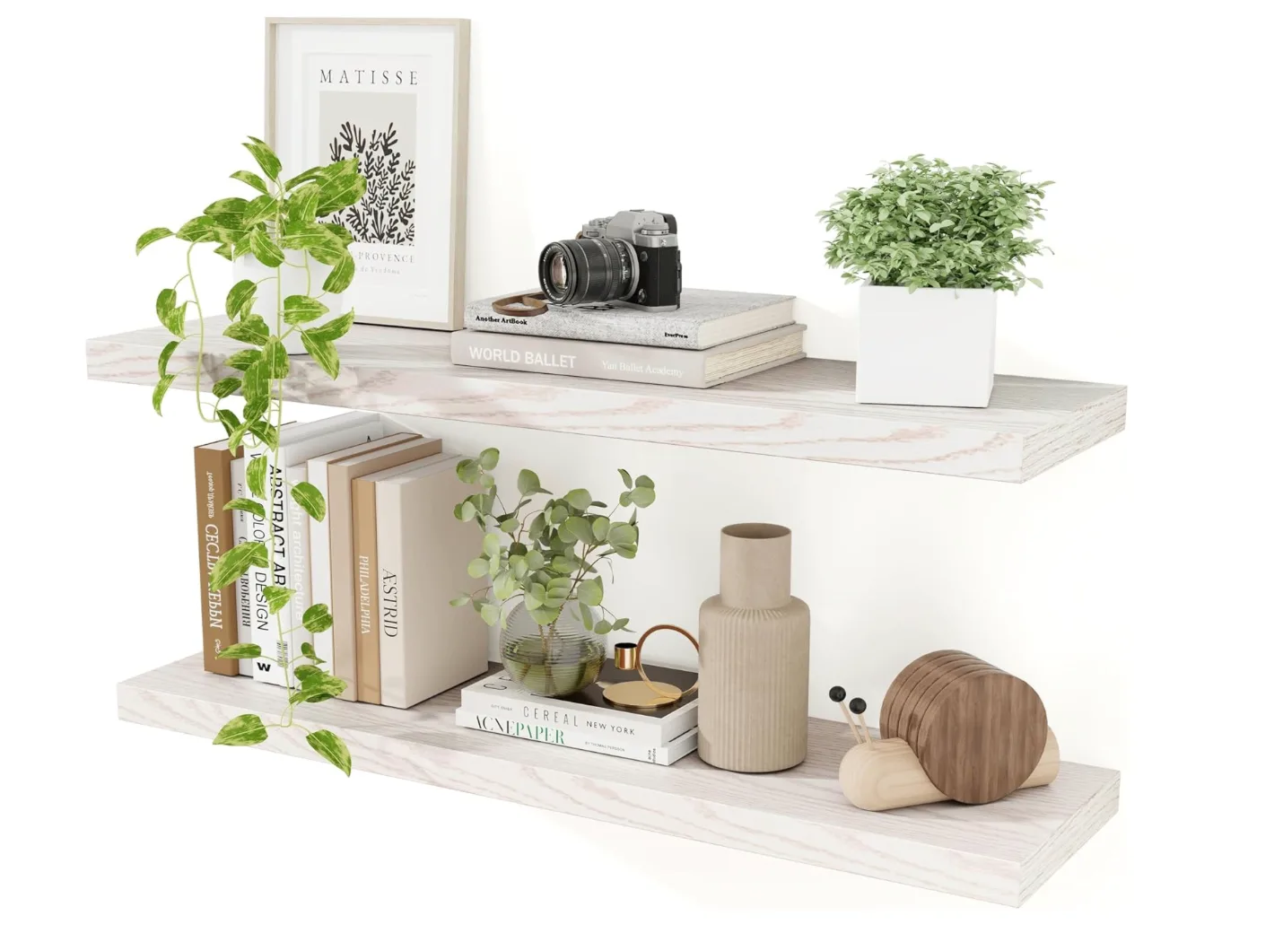 New Two Floating Shelves