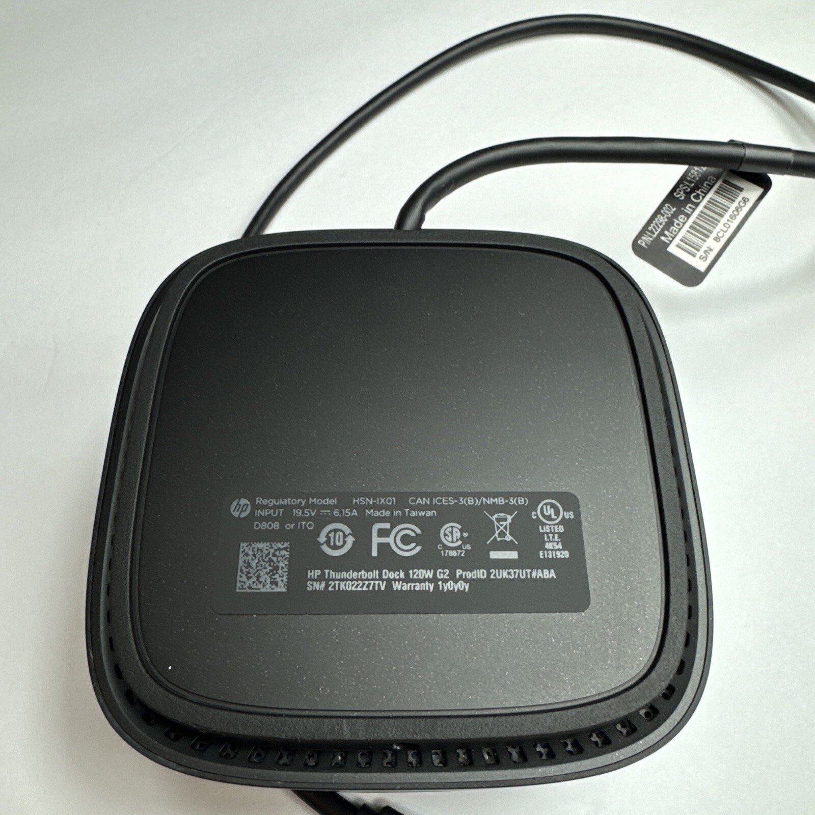 HP Thunderbolt Dock 120W G2  HSN-IX01(NO CHARGER) - photo 2