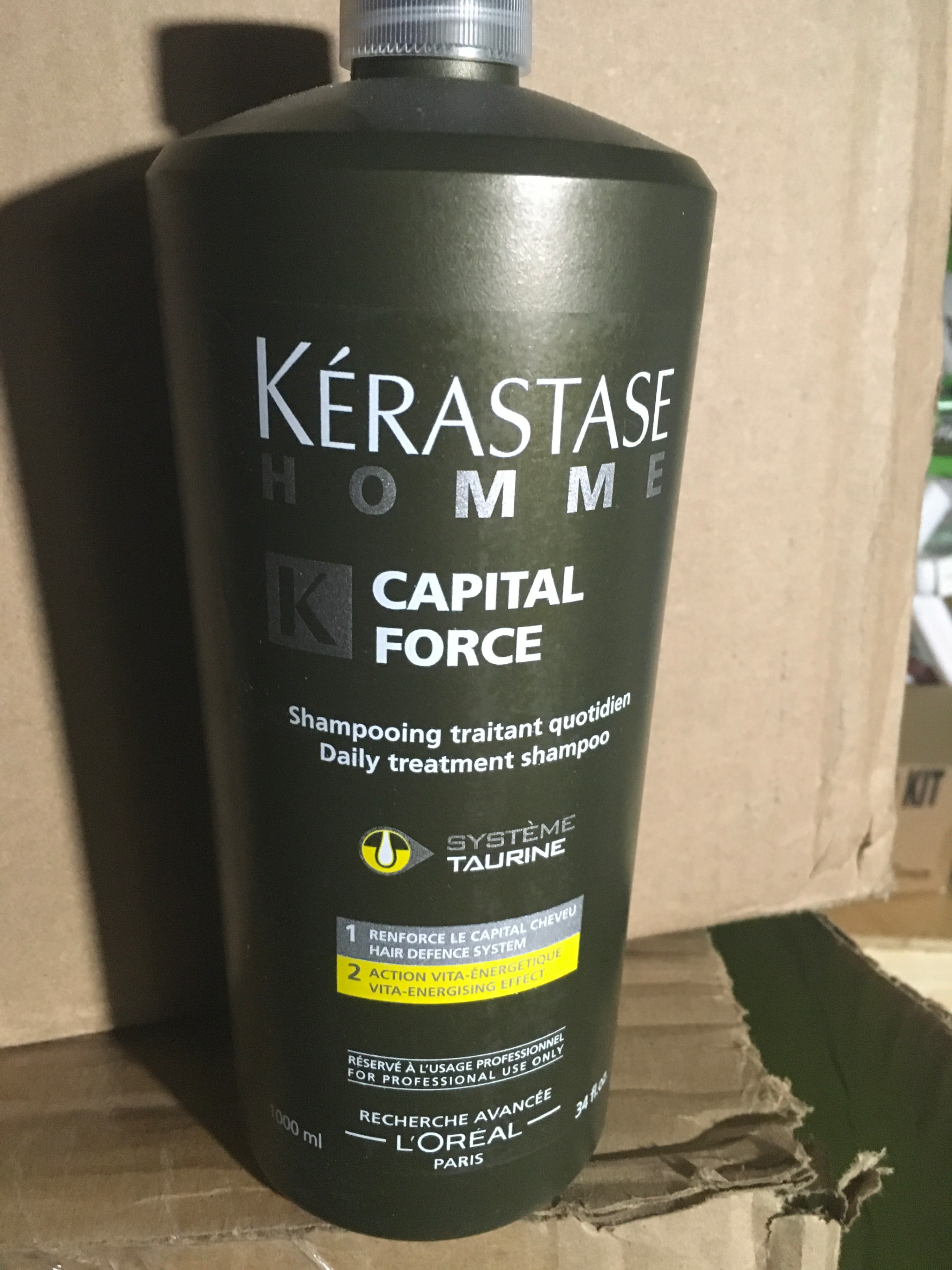 Kérastase Homme Capital Force Daily Treatment Shampoo