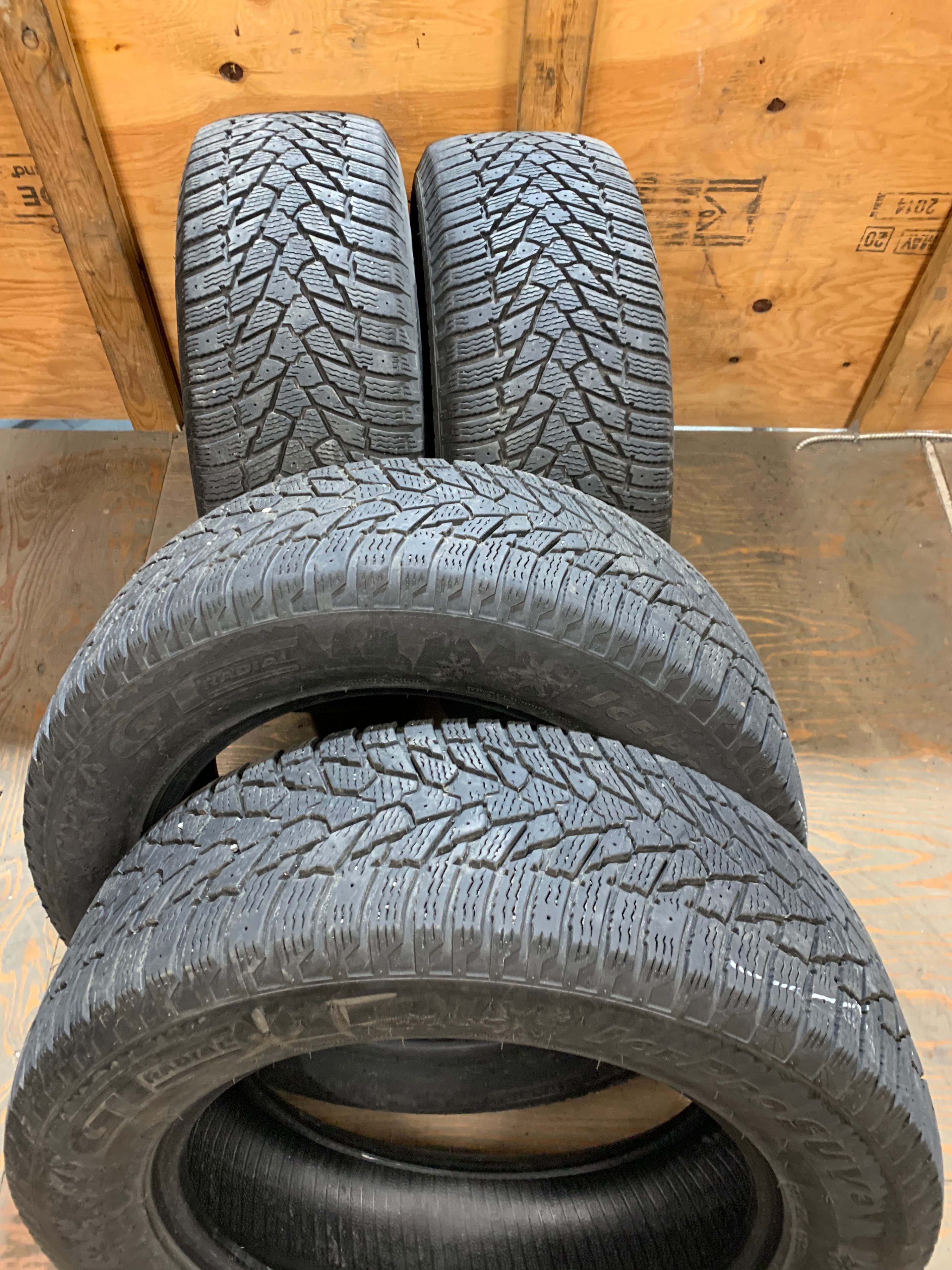 SET of 245/60/18 M+S 105T GT Radial Ice pro SUV3 with 80% tread