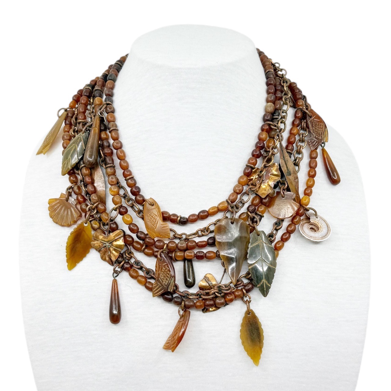 Gerda Lynggaard for Monies horn Copper necklace - photo 3