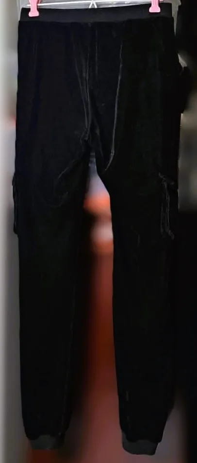 Guess Los Angeles Velvet Cargo Pants/Joggers #Cleanout image indicator(5)