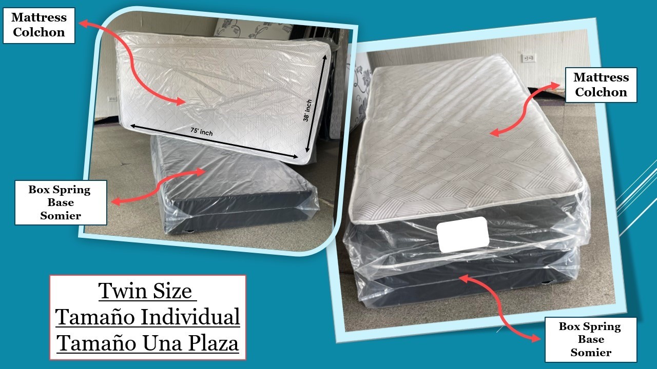 Twin Mattress & Box Set , Brand  New COD Delivery  Available