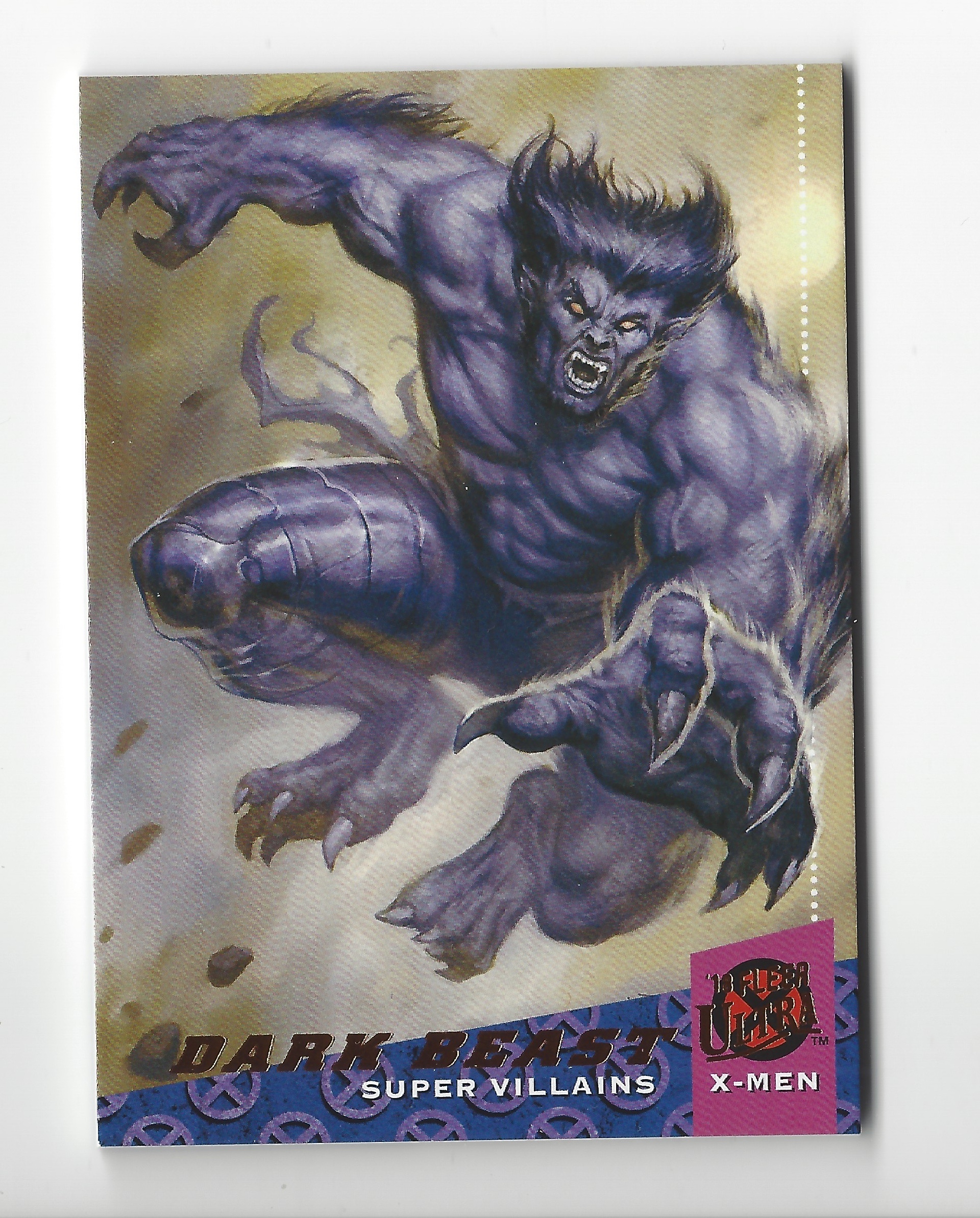 2018 Fleer Ultra X-Men Trading Card Villains #115 Dark Beast