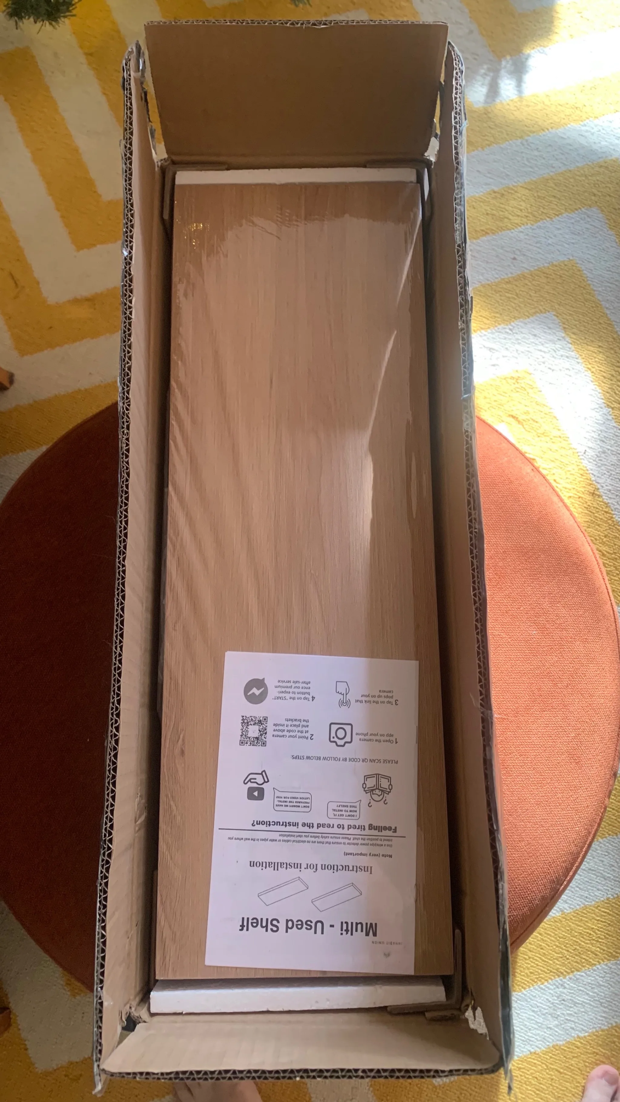 New Set of 2 Floating Shelves (24") image indicator(3)