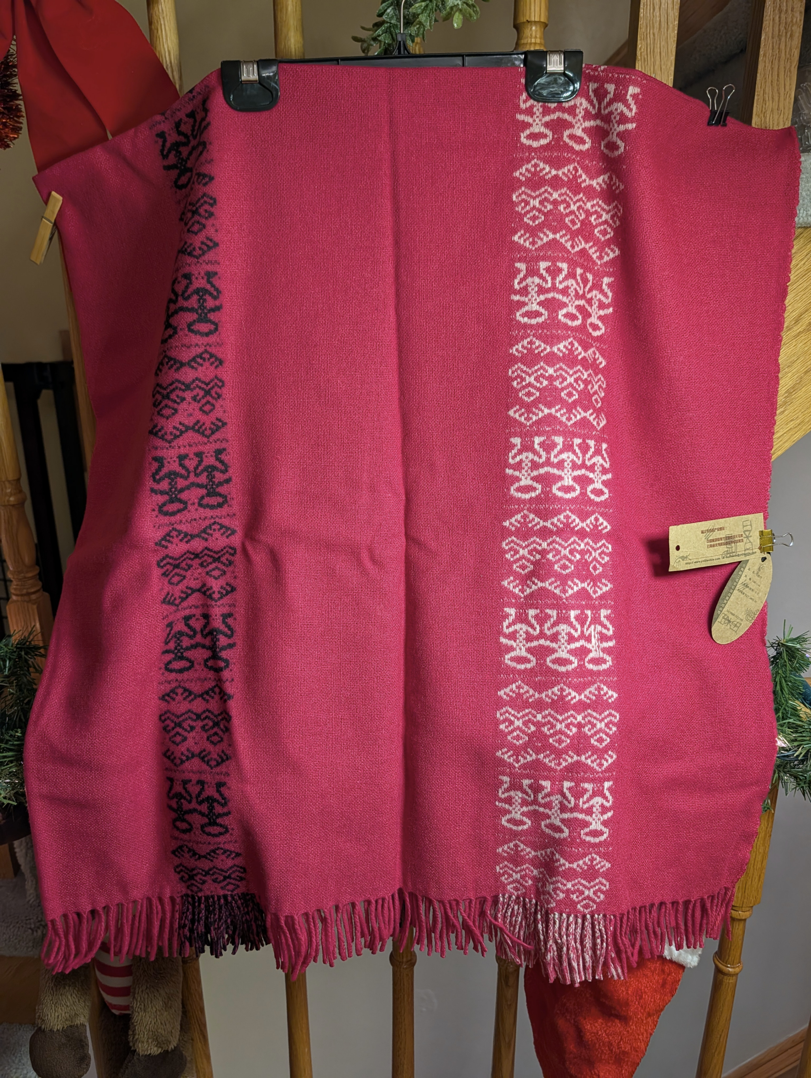 Wool Shawl/Scarf - Yunnan Wool - New/Unused - photo 5