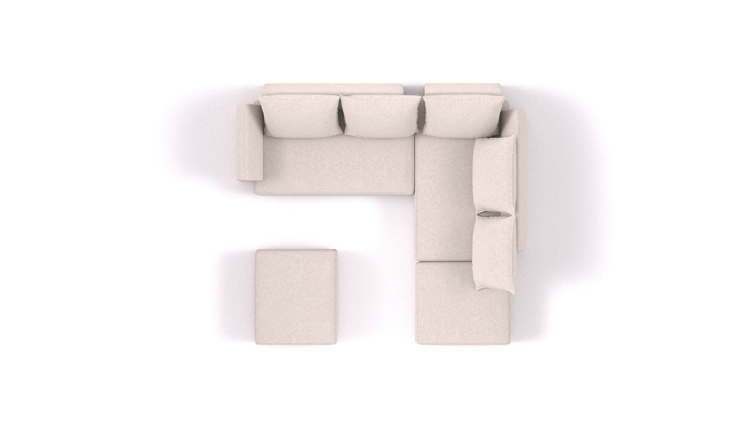 Modular sofa - Light Grey - photo 5