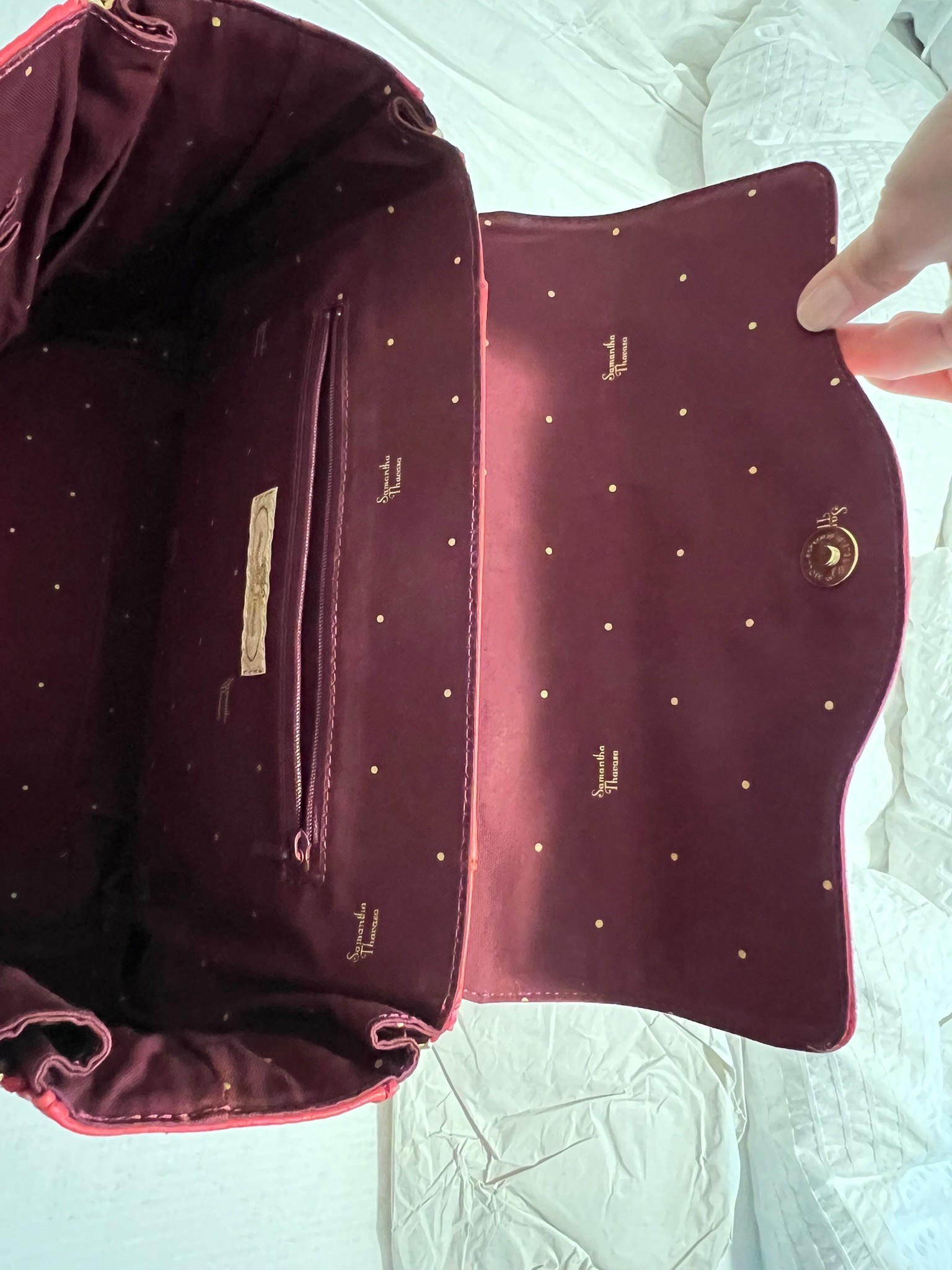 SAMANTHA THAVASA | LINEA J | Pink Handbag / Purse | Japan - photo 4