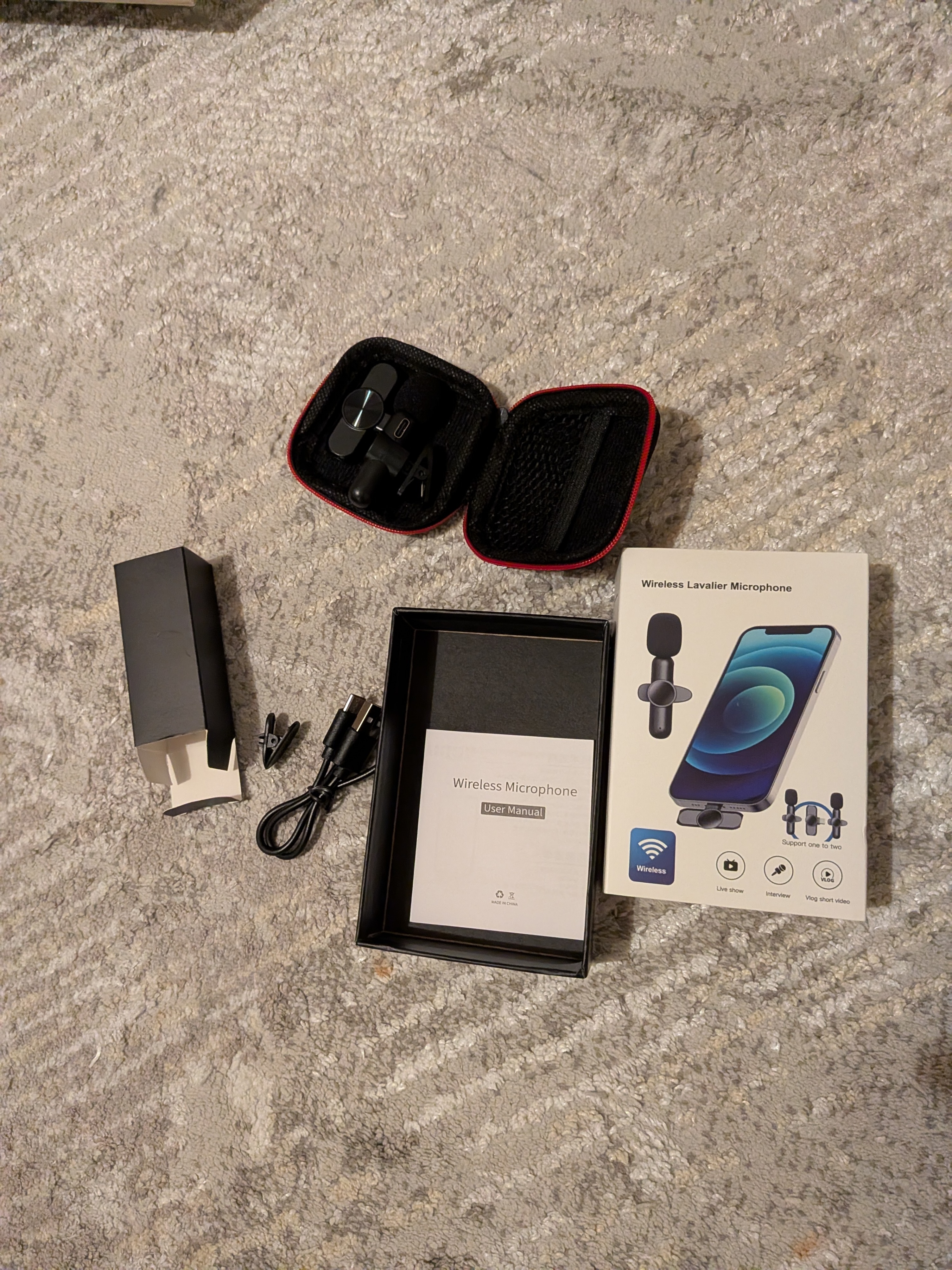 Wireless Lavalier Microphone - New in Box