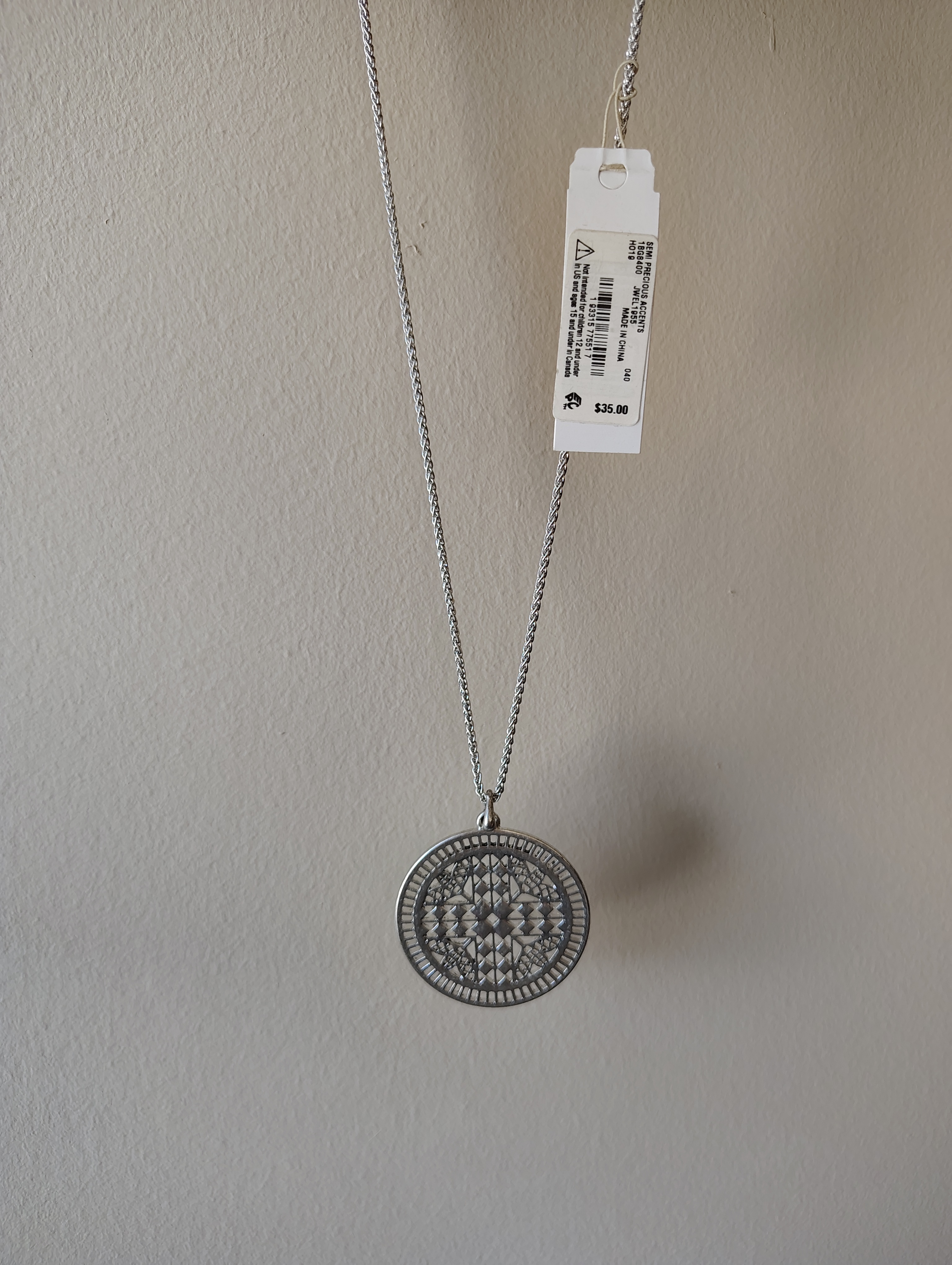 NEW NECKLACE- Lucky Brand (Macy's US price tag, Sale) - photo 2