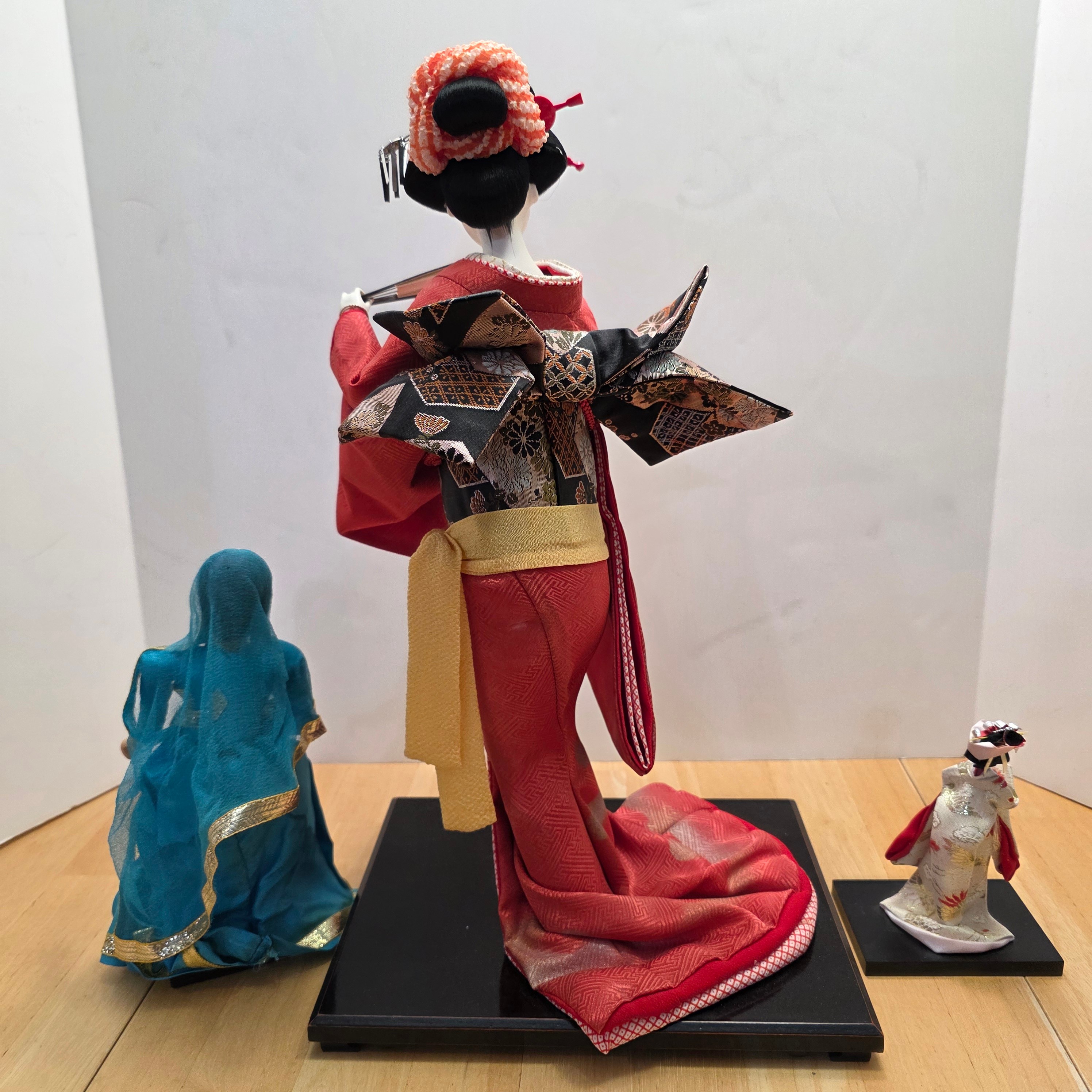 Vintage Japanese Geisha Dolls and Indian Doll - photo 4