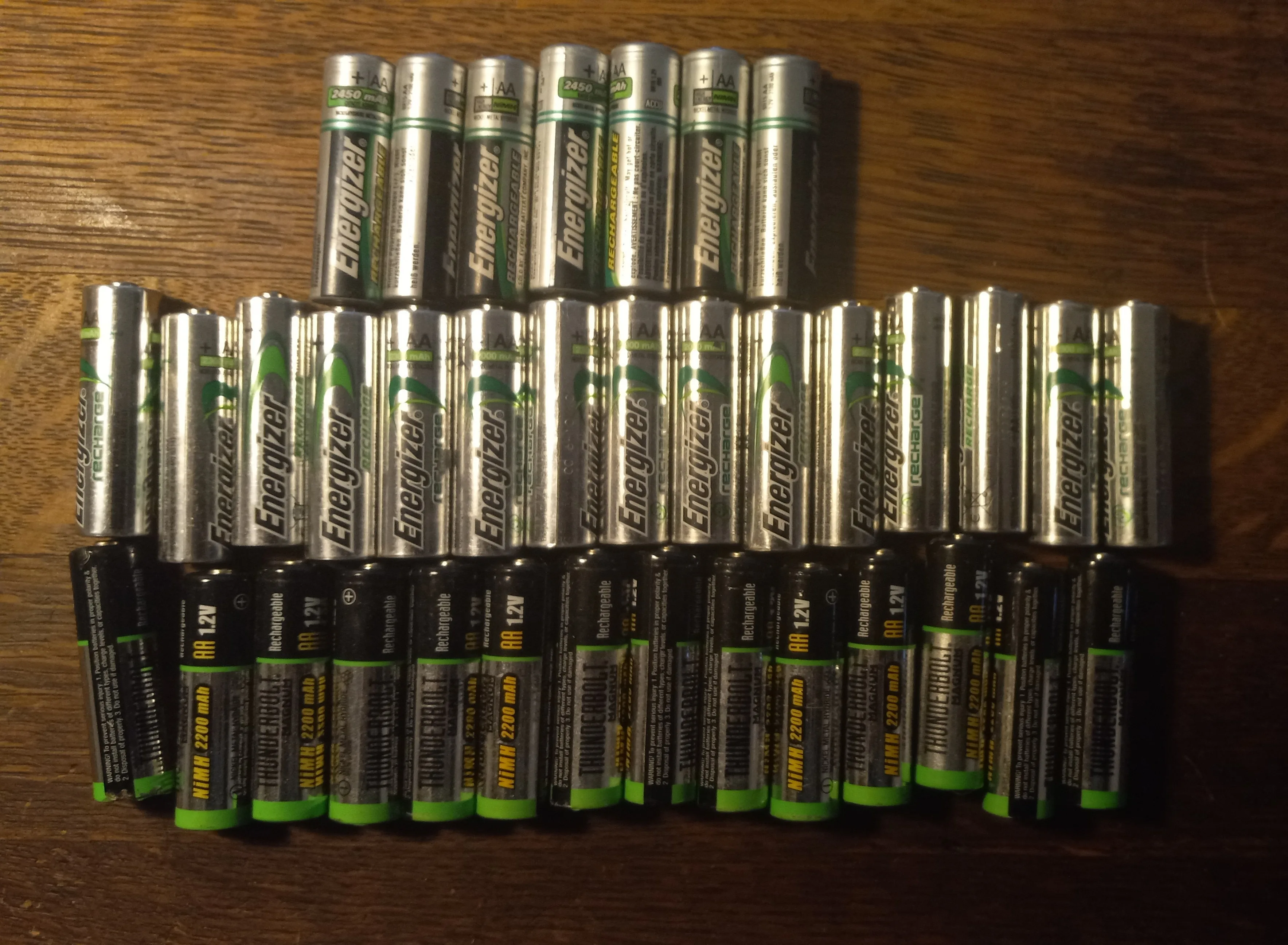 Rechargeable Batteries AA