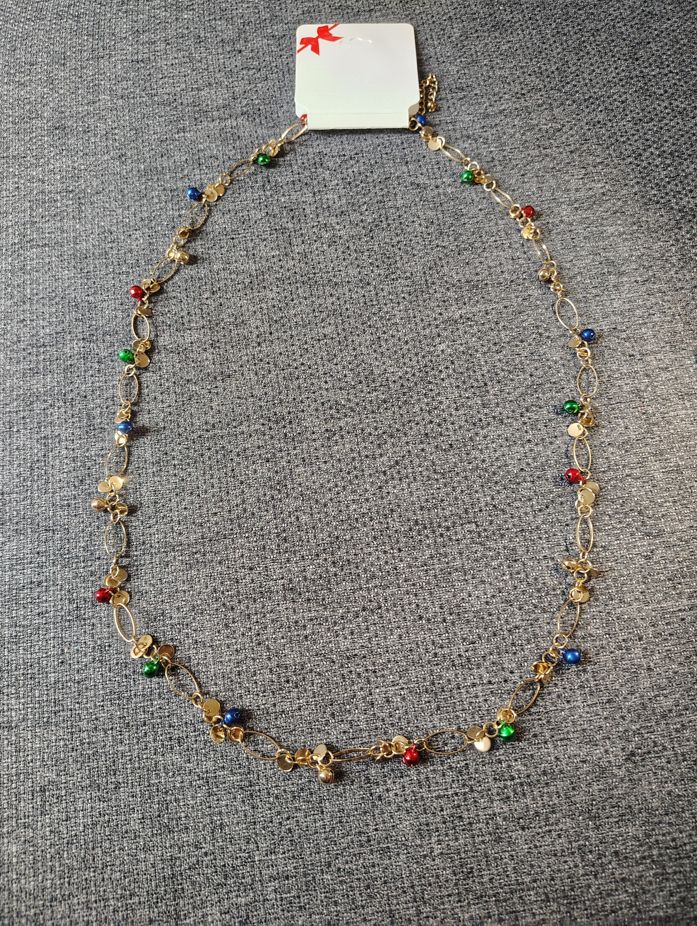 NEW NECKLACE-Holiday Lane (Macy's US price tag, Sale) - photo 3