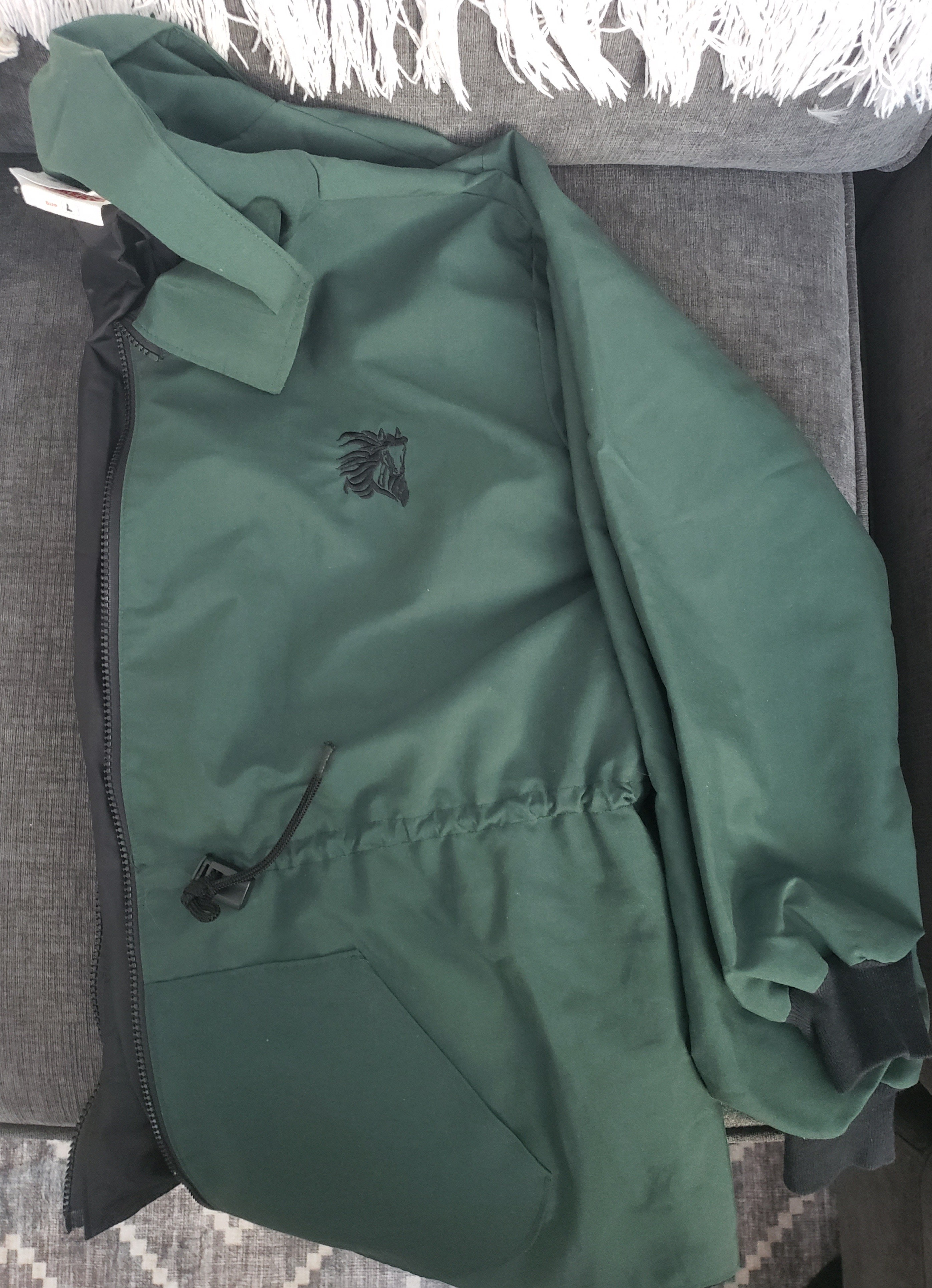 Kids Green Rain Jacket - photo 3