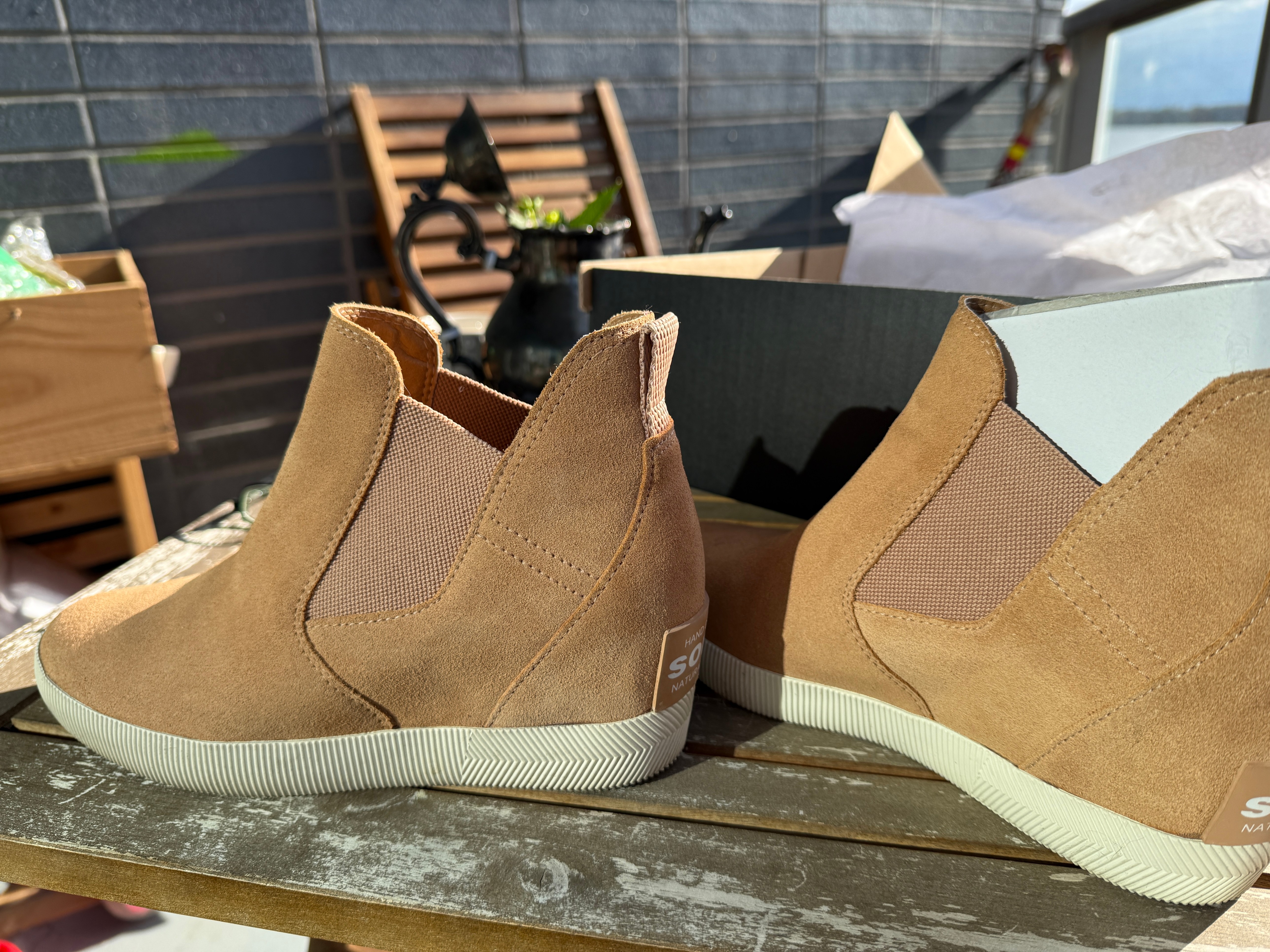 Slip on Wedge Boots - photo 5