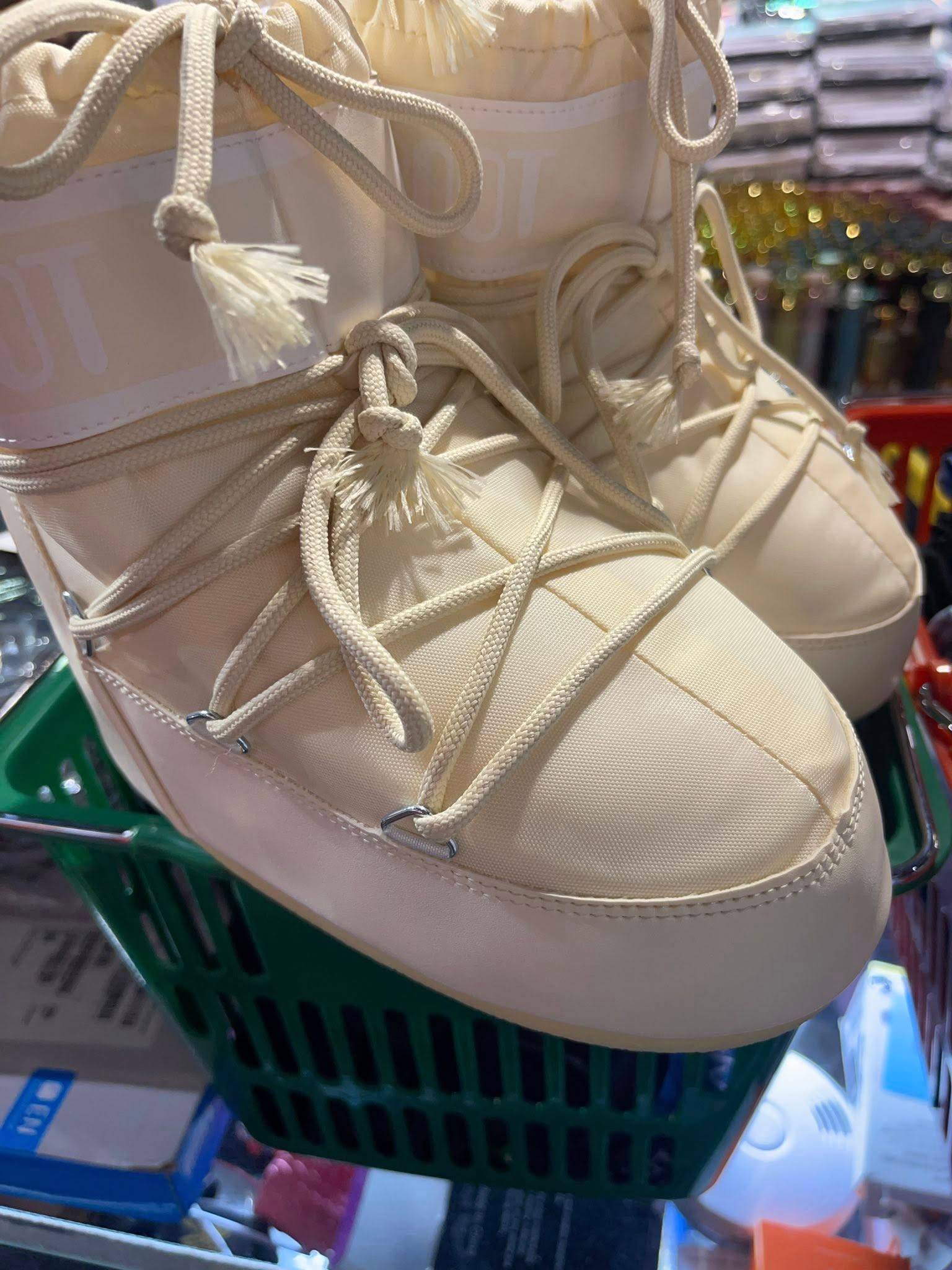 ICON LOW CREAM RUBBER BOOTS – Cream Color - photo 4