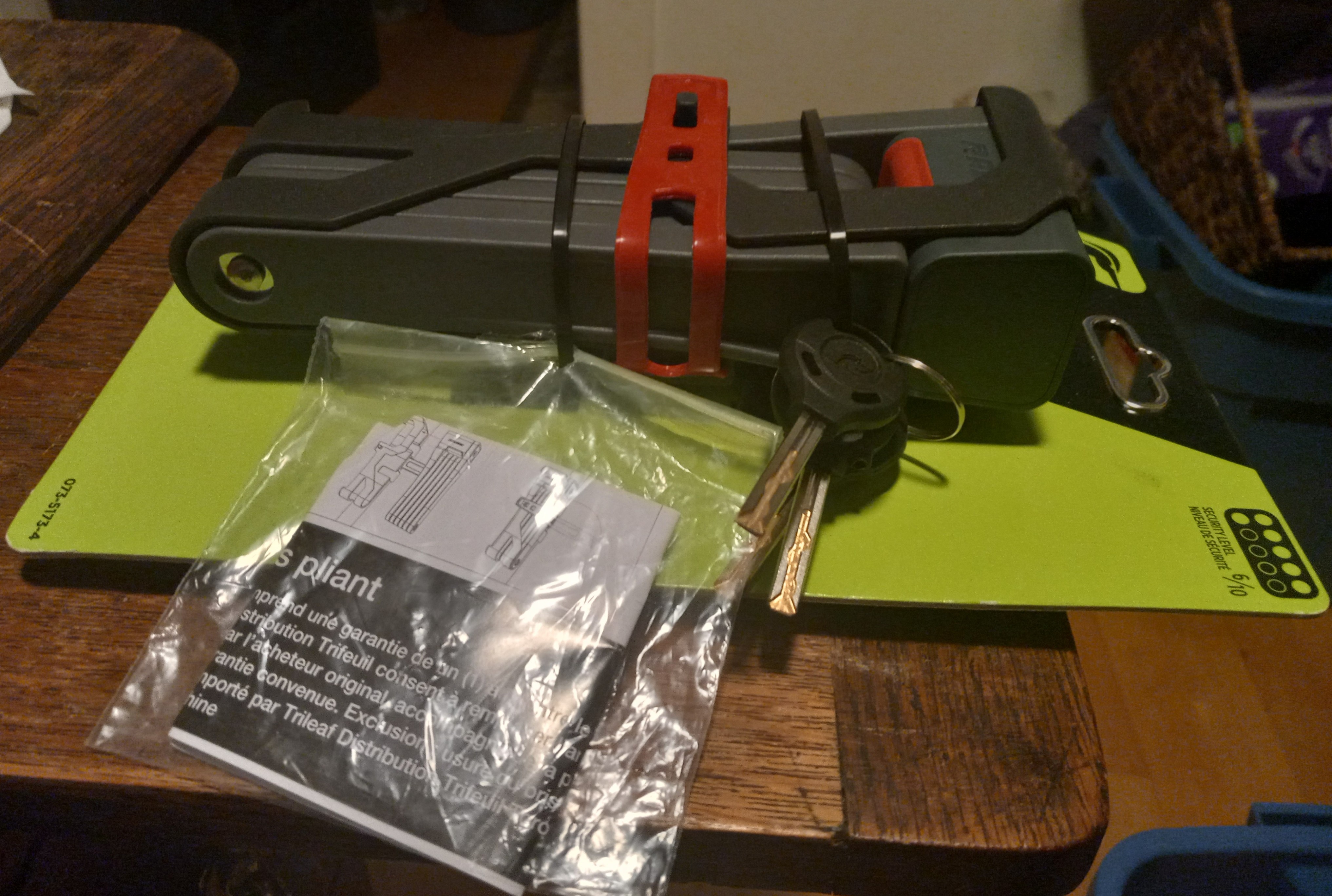 Raleigh Folding Bike Lock - photo 3