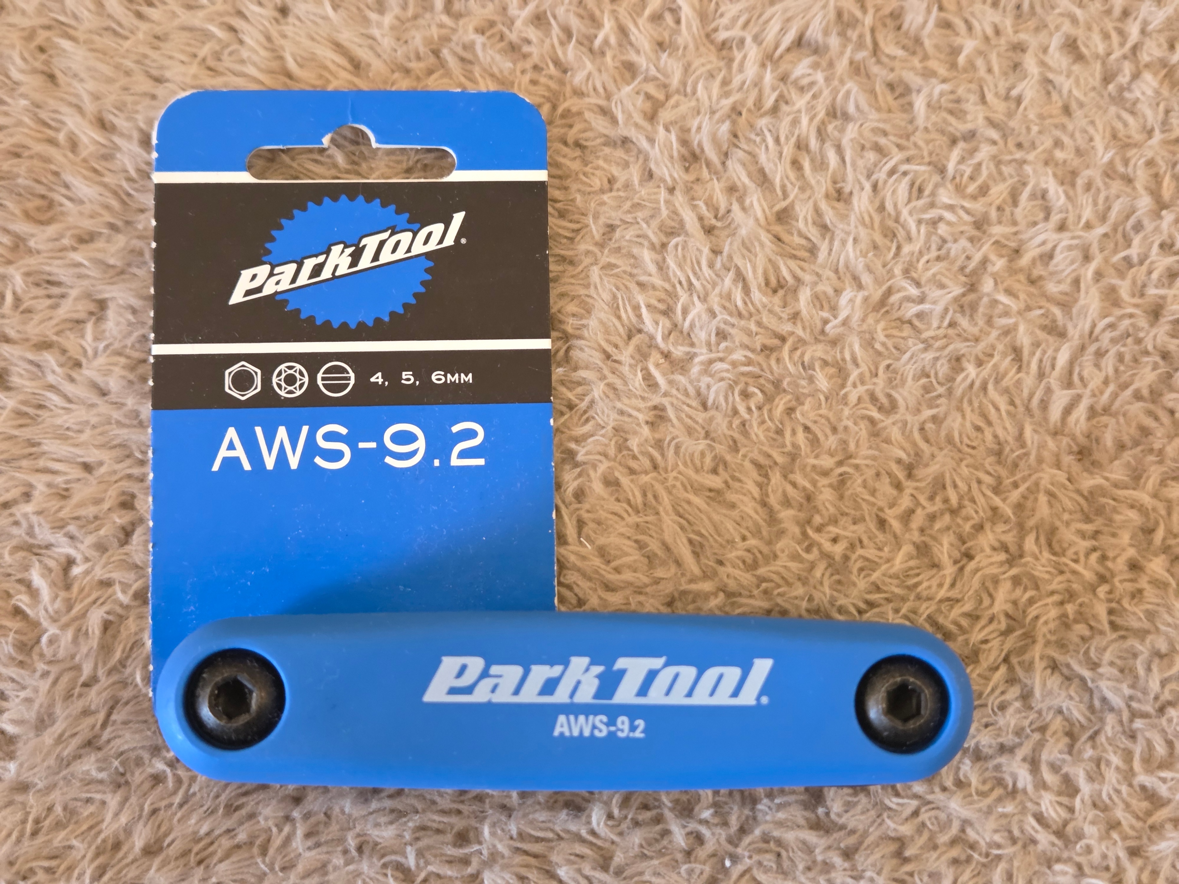 Park Tool AWS-9.2 Hex/T25/Flat Folding Set – like new - photo 2