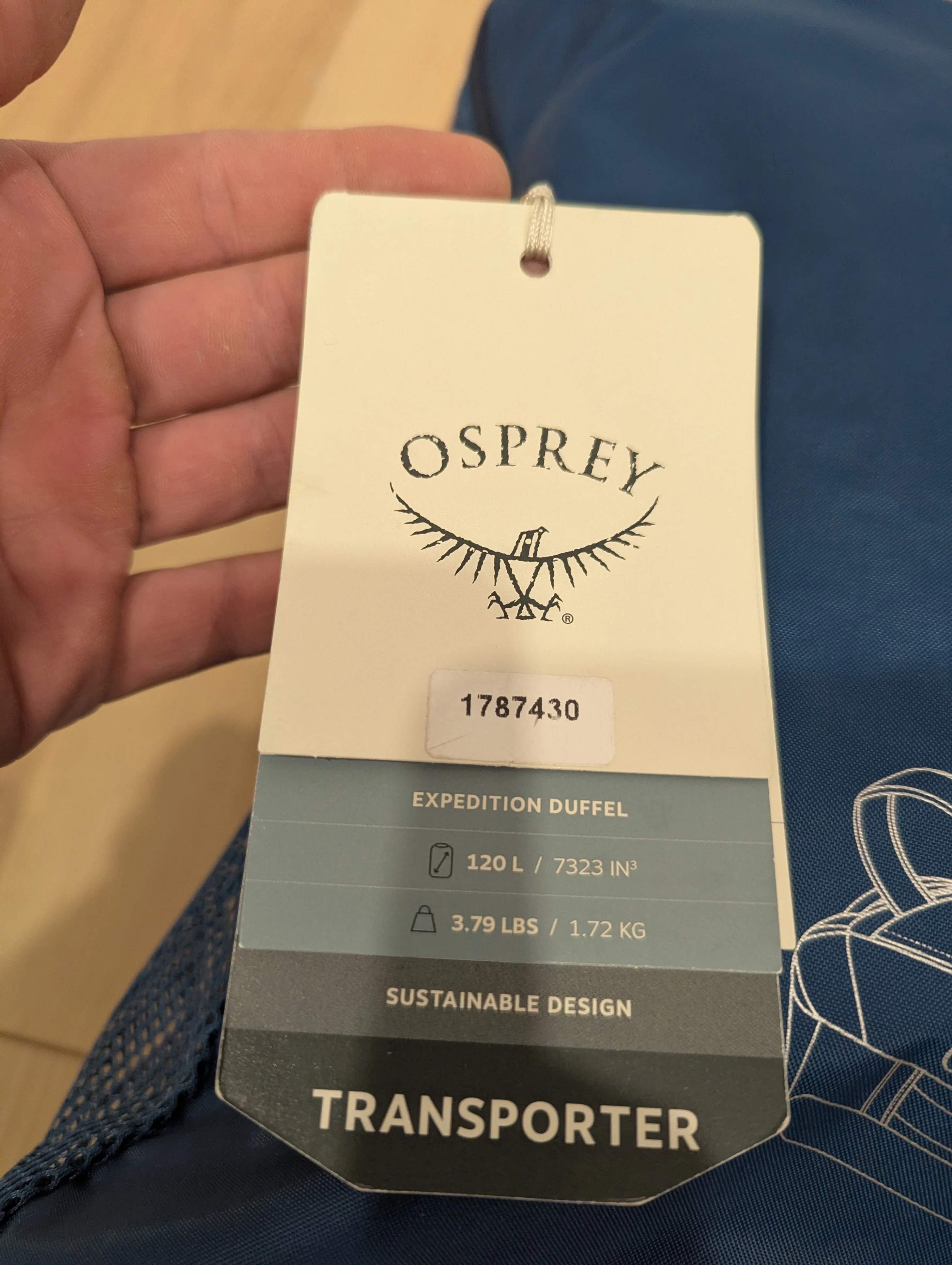 Osprey Transporter 120 Duffel Bag image indicator(4)