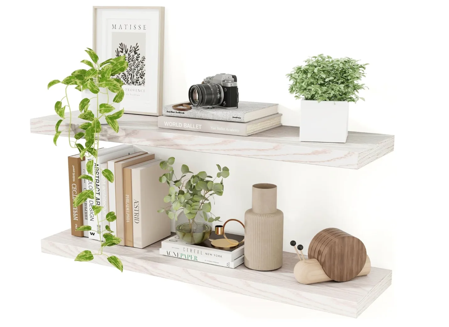 New Two (2) Floating Shelves