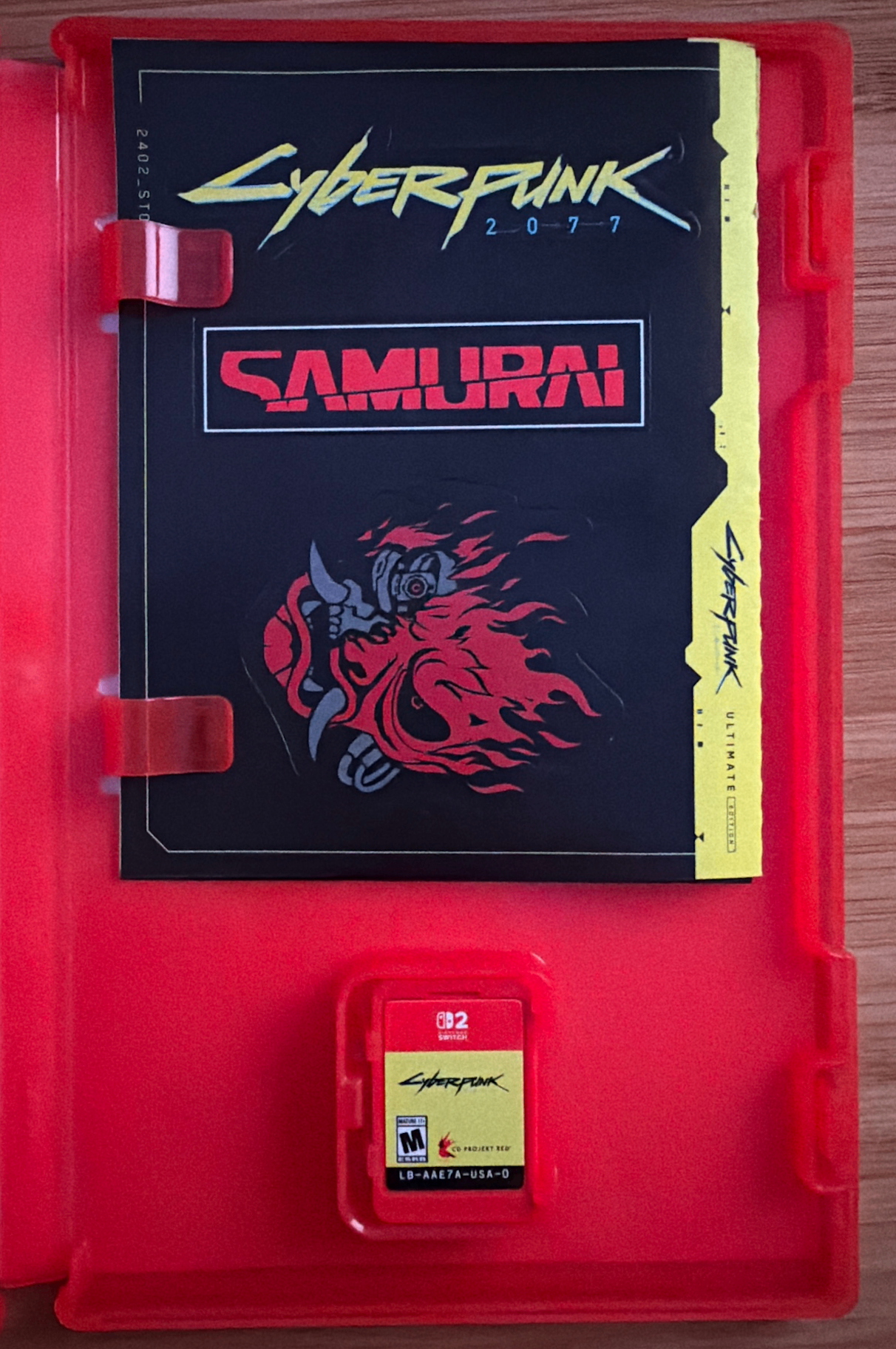 Nintendo Switch 2 - Cyberpunk 2077 + Original Stickers - photo 2