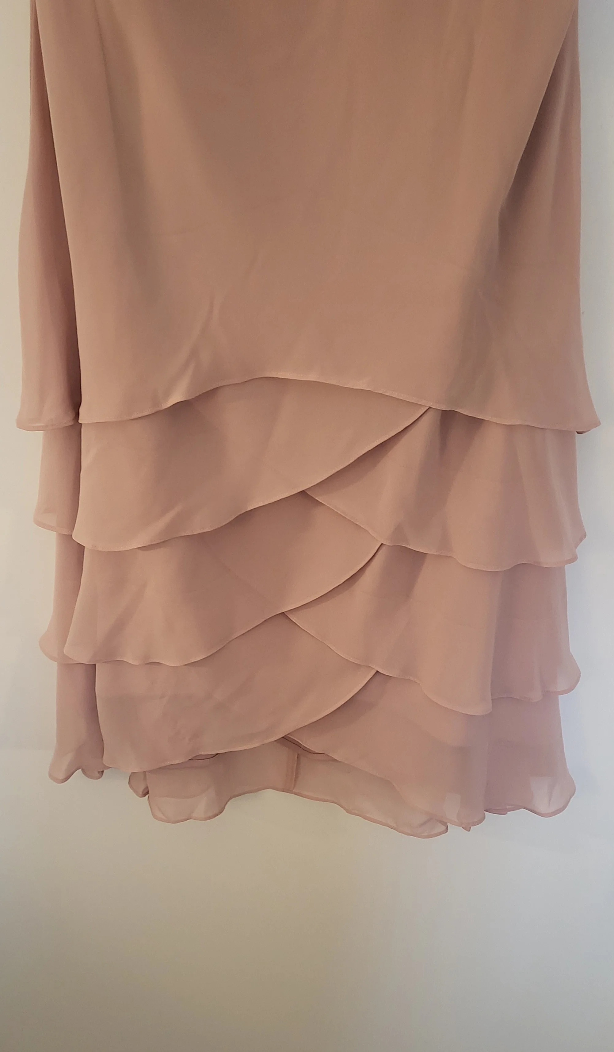 Pristine! - Pink Small Layered Cocktail Dress - Quick Pickup!🚀 image indicator(4)
