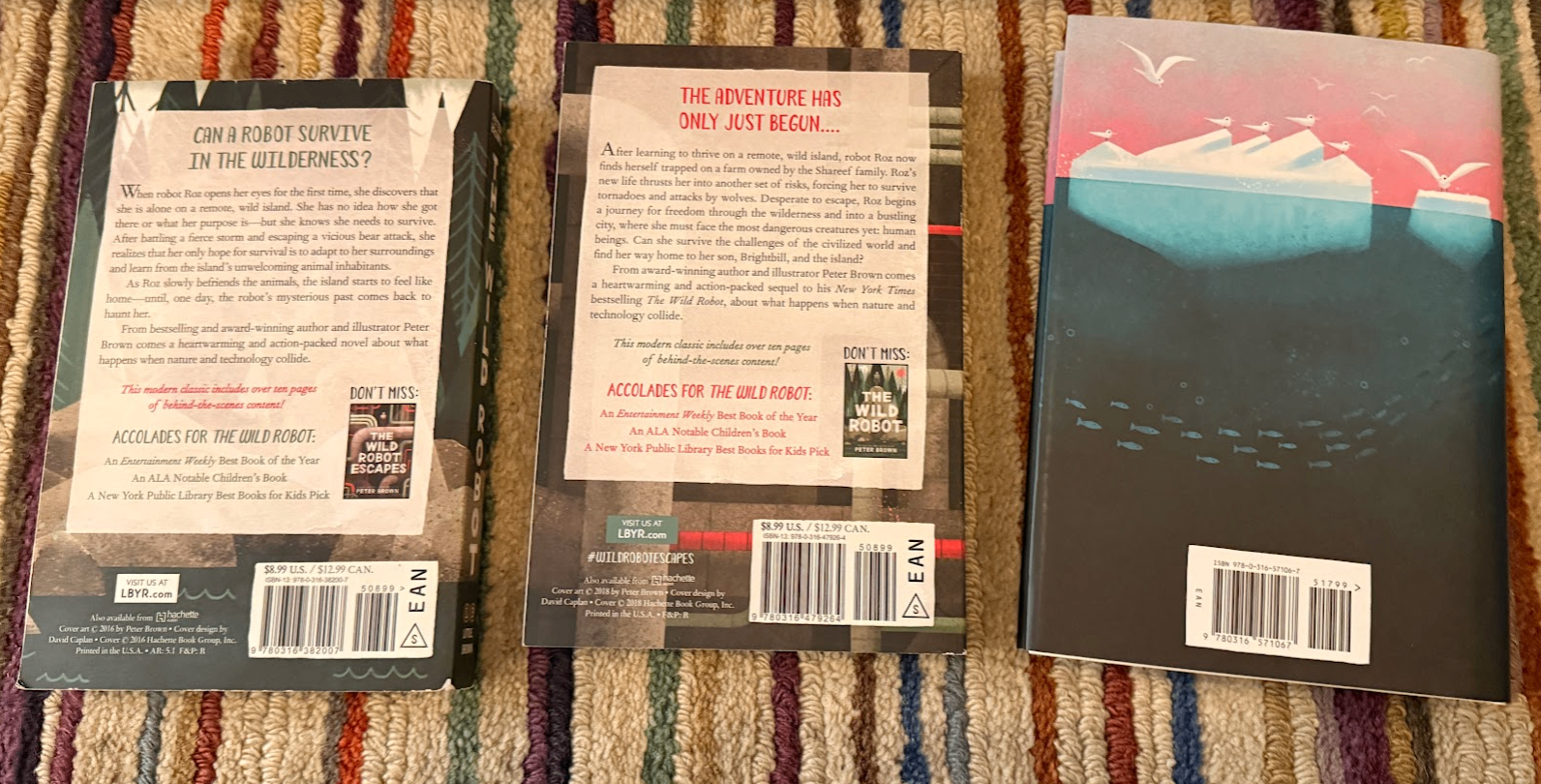 The Wild Robot Trilogy Set - Peter Brown - photo 2