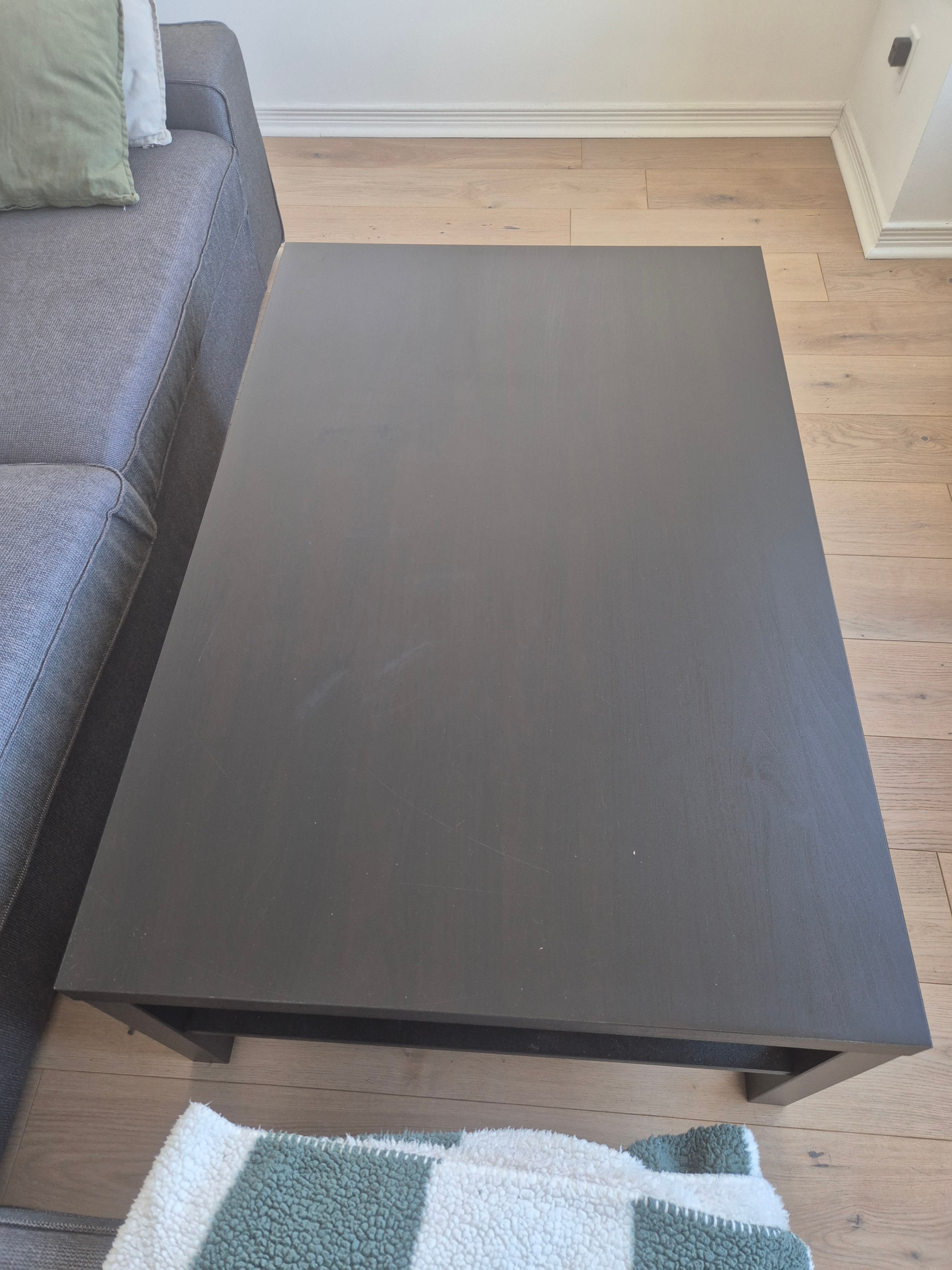 IKEA LACK Coffee table, black-brown - photo 4