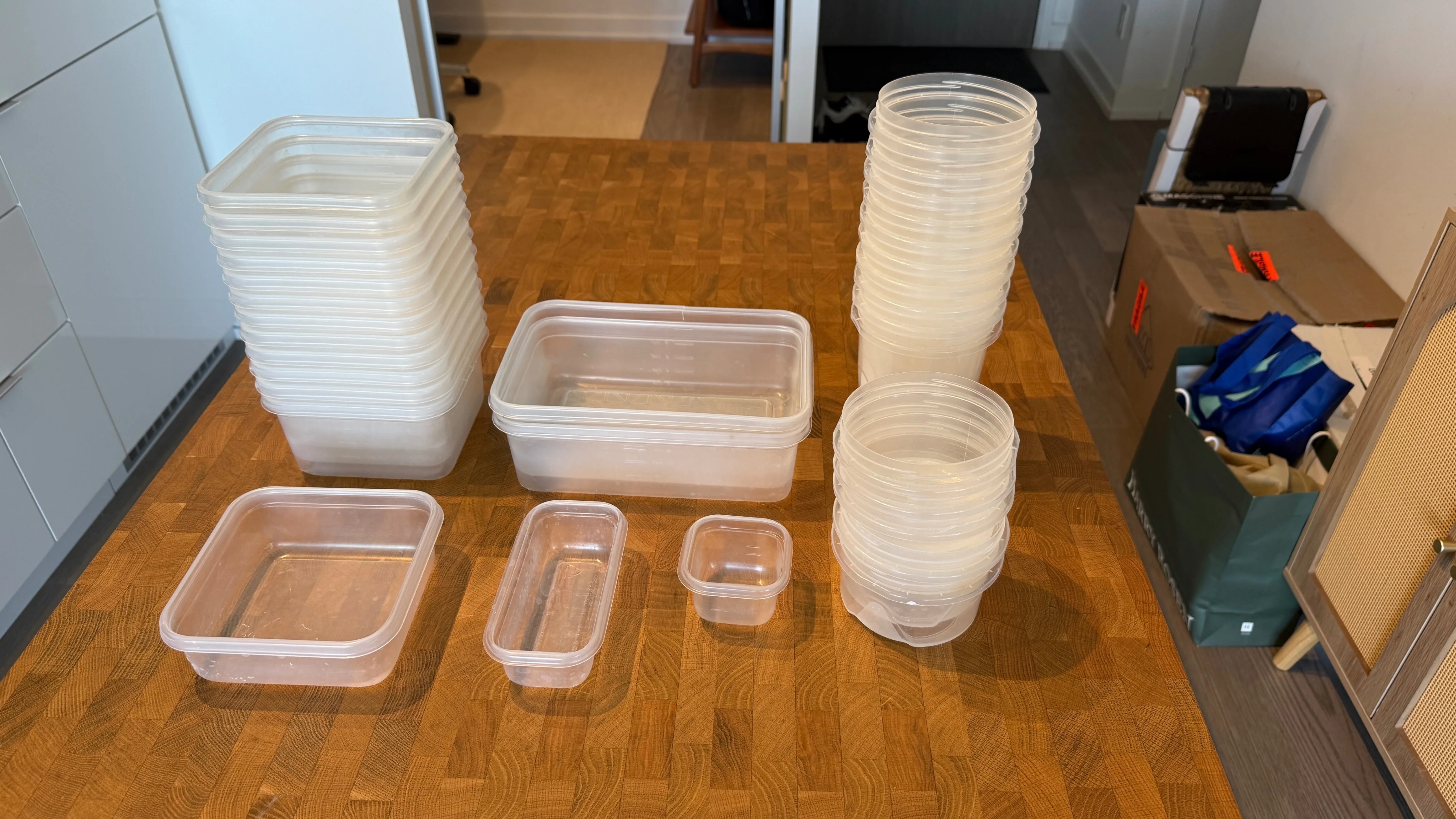 Ziplock Food Storage Containers
