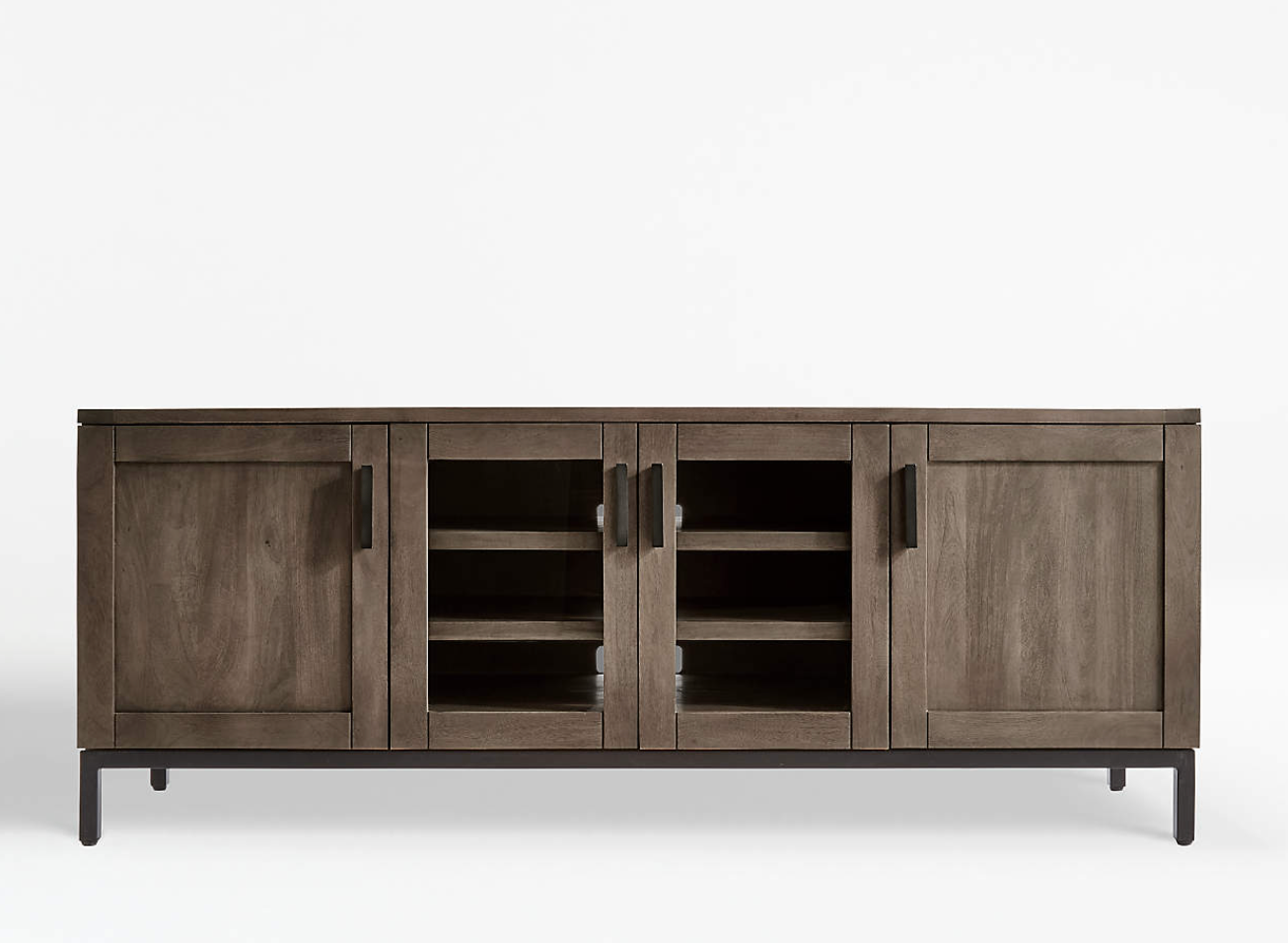 Media Console - Wyatt Brown Wood Storage - photo 2