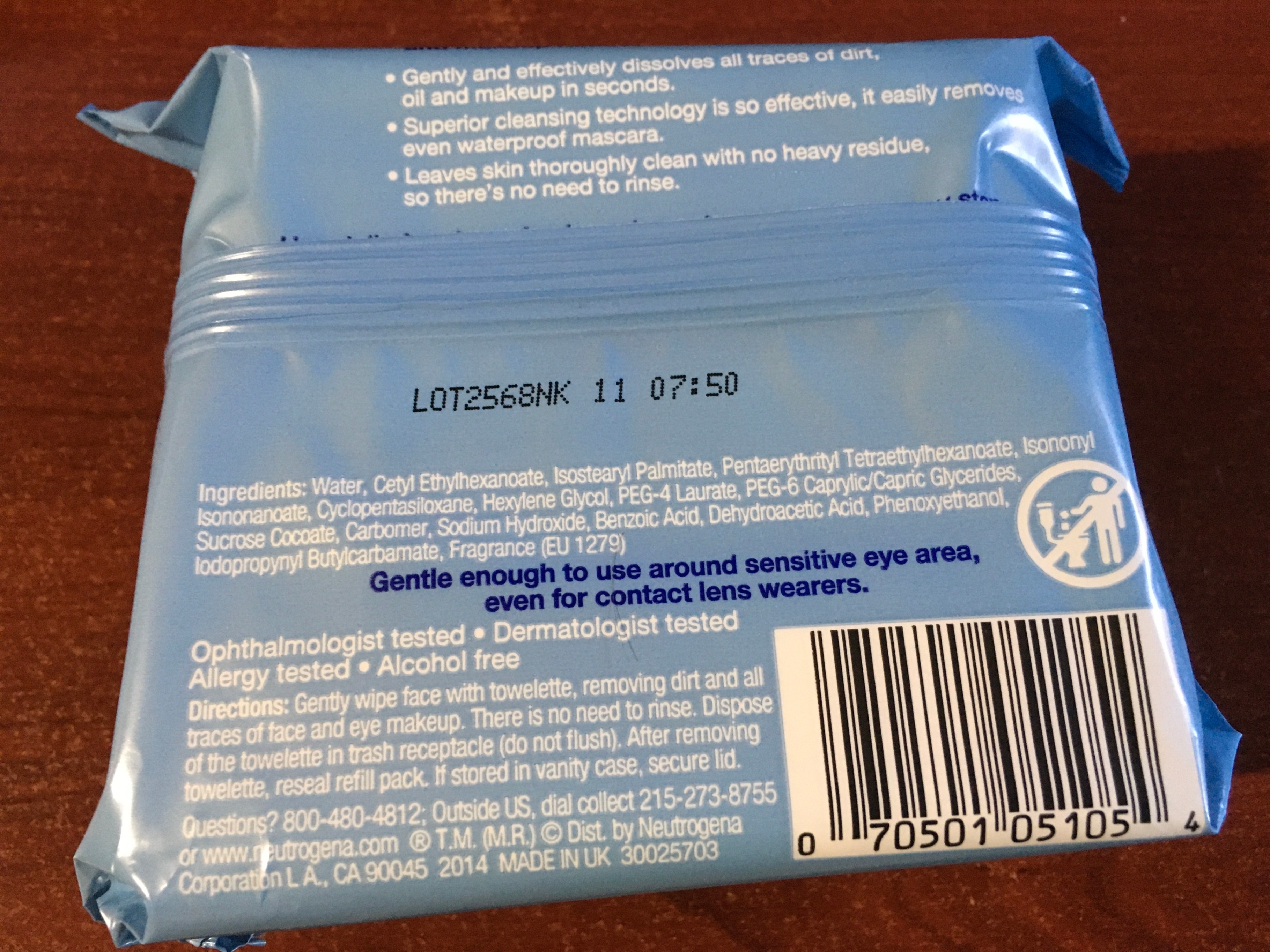 Neutrogena Makeup Remover Cleansing Towelettes - photo 2