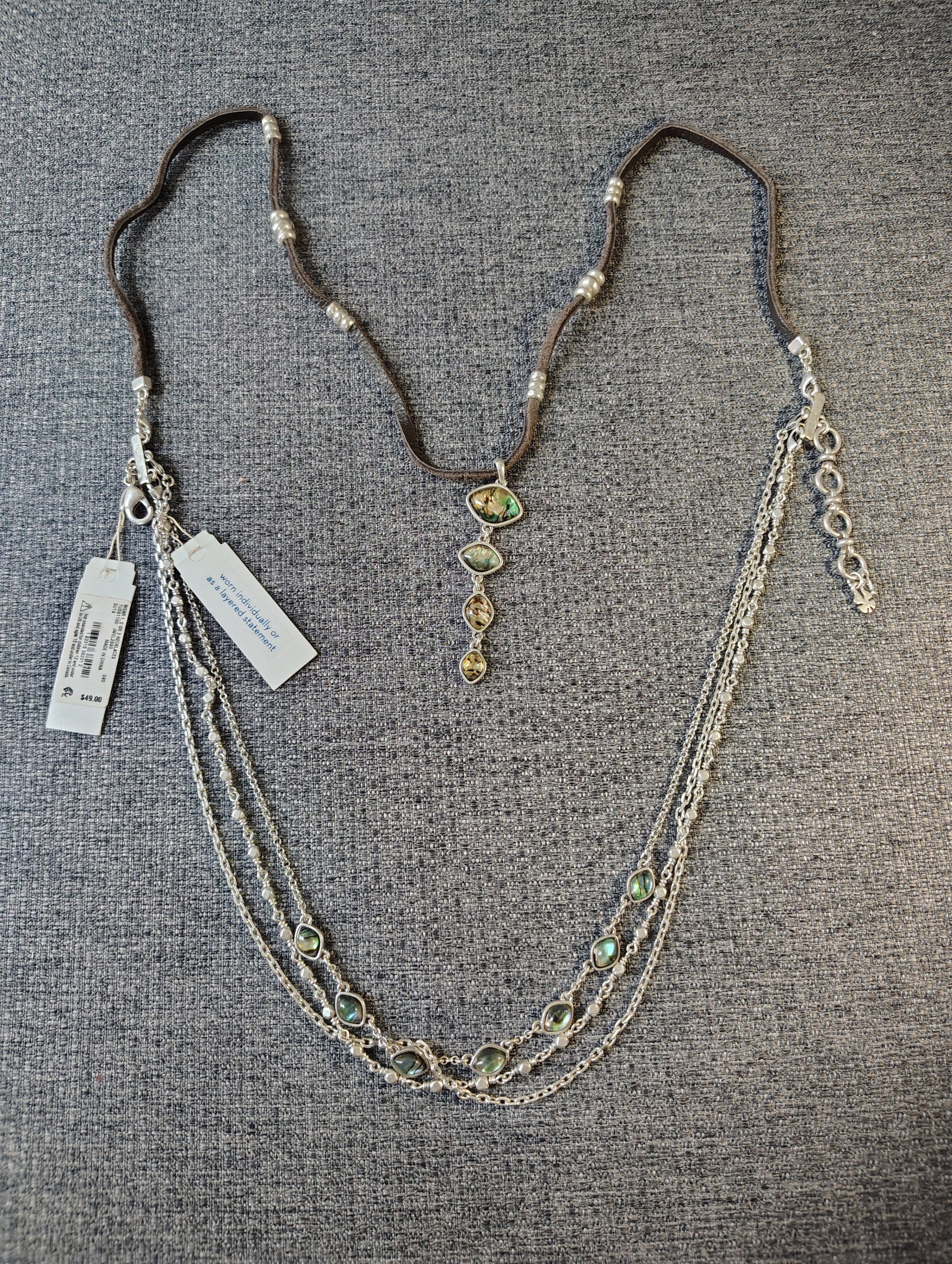 NEW NECKLACE- Lucky Brand (Macy's US price tag, Sale) - photo 4