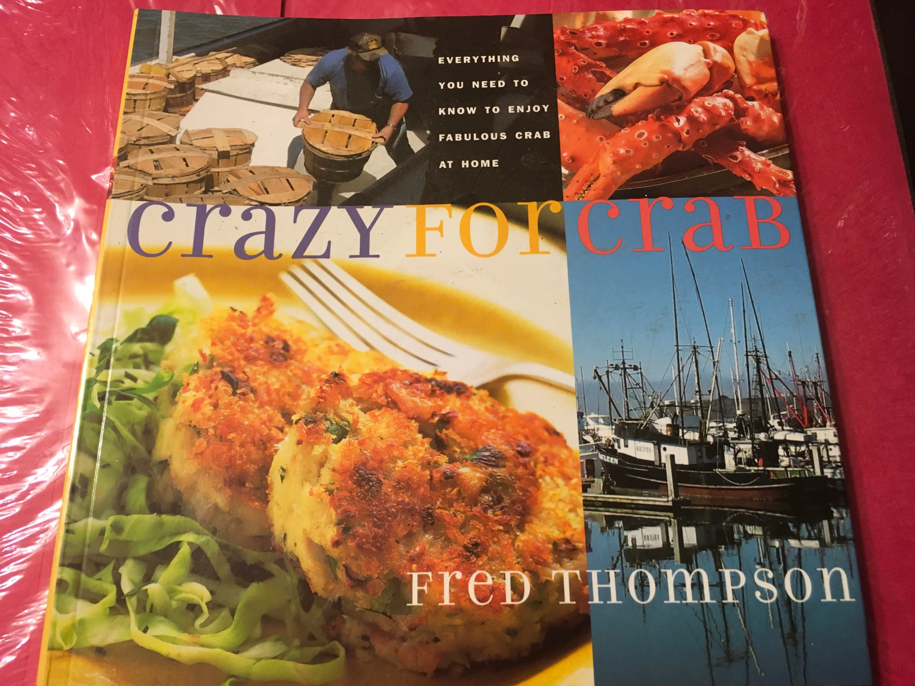 Crazy for Crab Cookbook by Fred Thompson