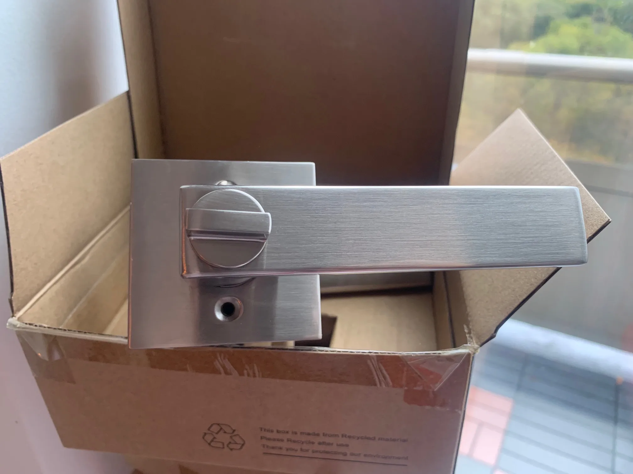 5 NEW Pack Satin Nickel Door Handles