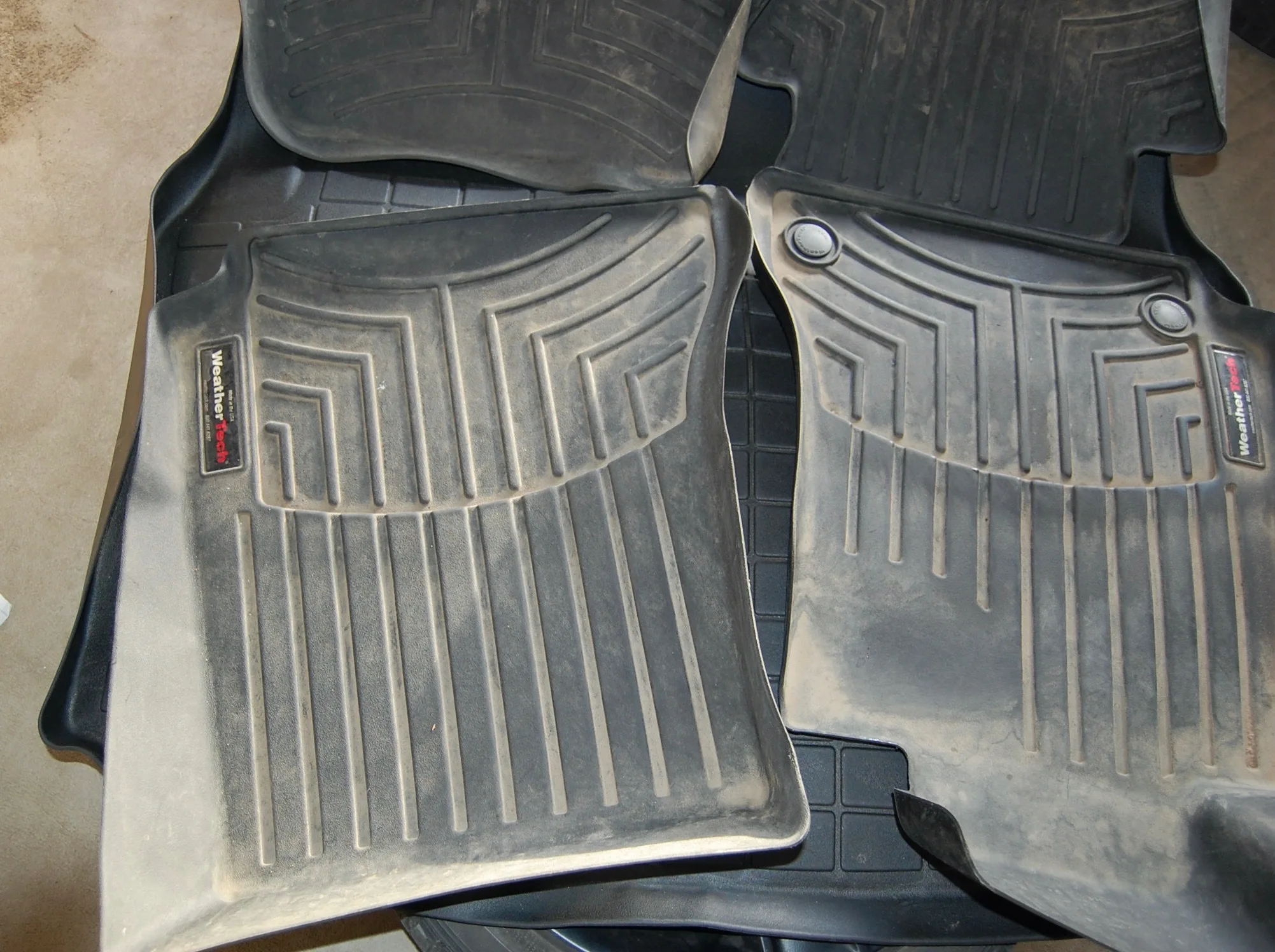 Mercedes C300 WeatherTech Floor and Trunk Mats image indicator(4)