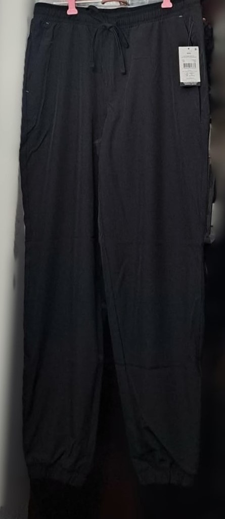 New Jogger Black Scrub Pant Medium