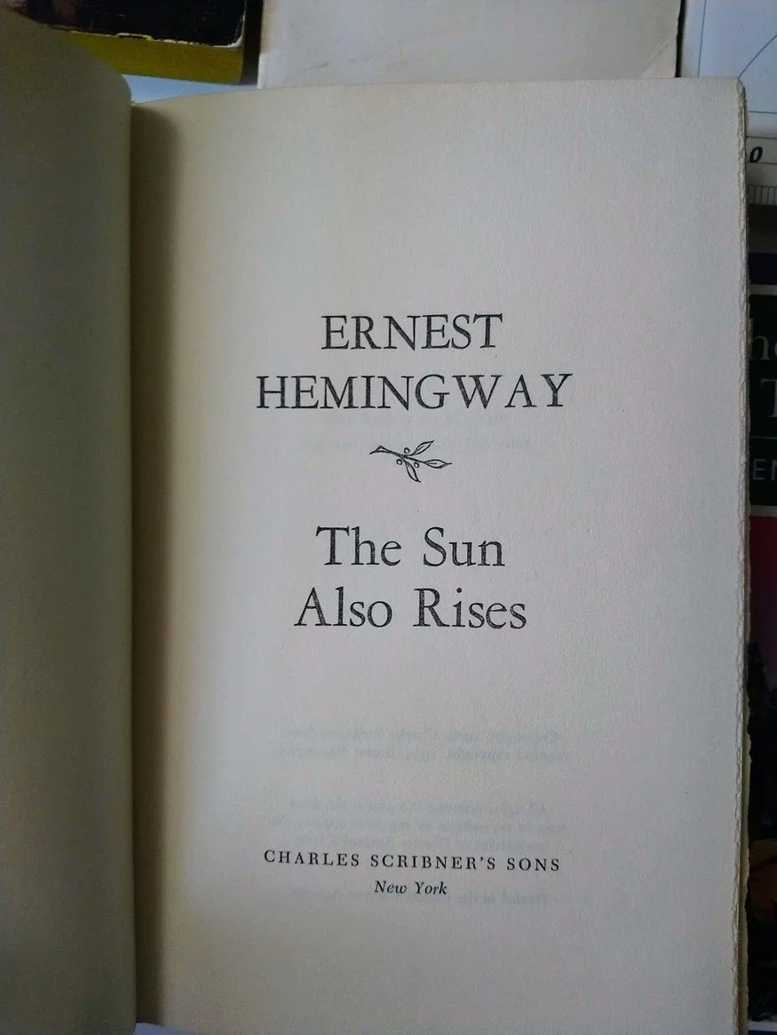 Ernest Hemingway books! image indicator(2)