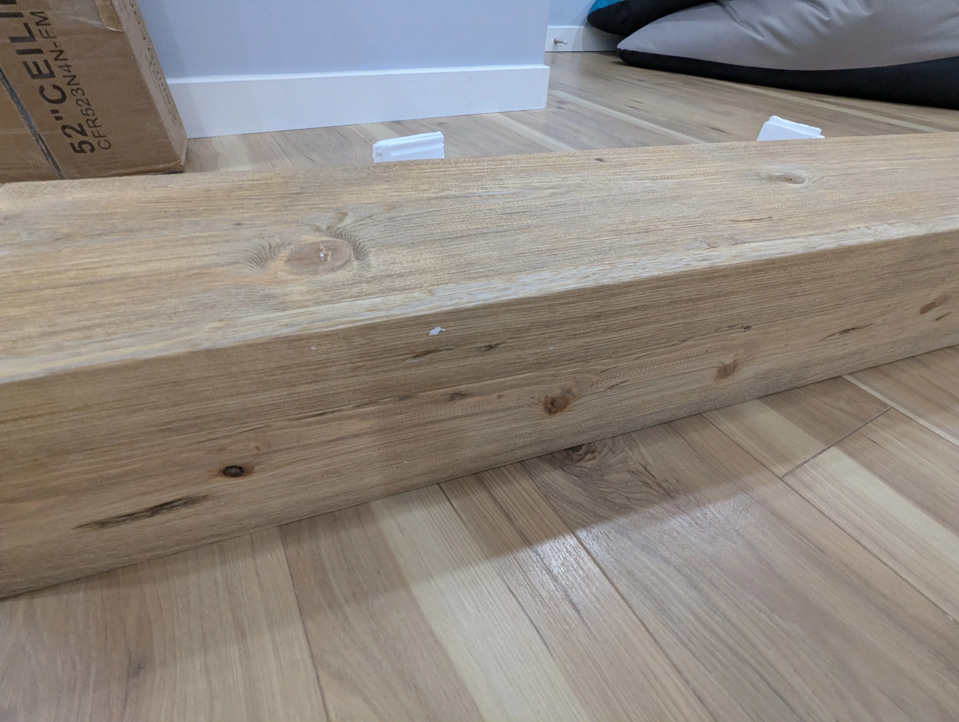 Modern Farmhouse Fireplace Shelf Mantel - 48" image indicator(10)