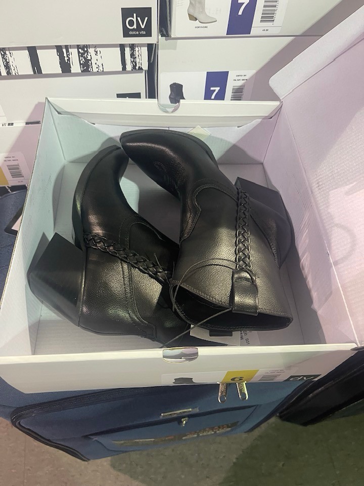 Dolce Vita KELLAR Black Western Heeled Boots - photo 2
