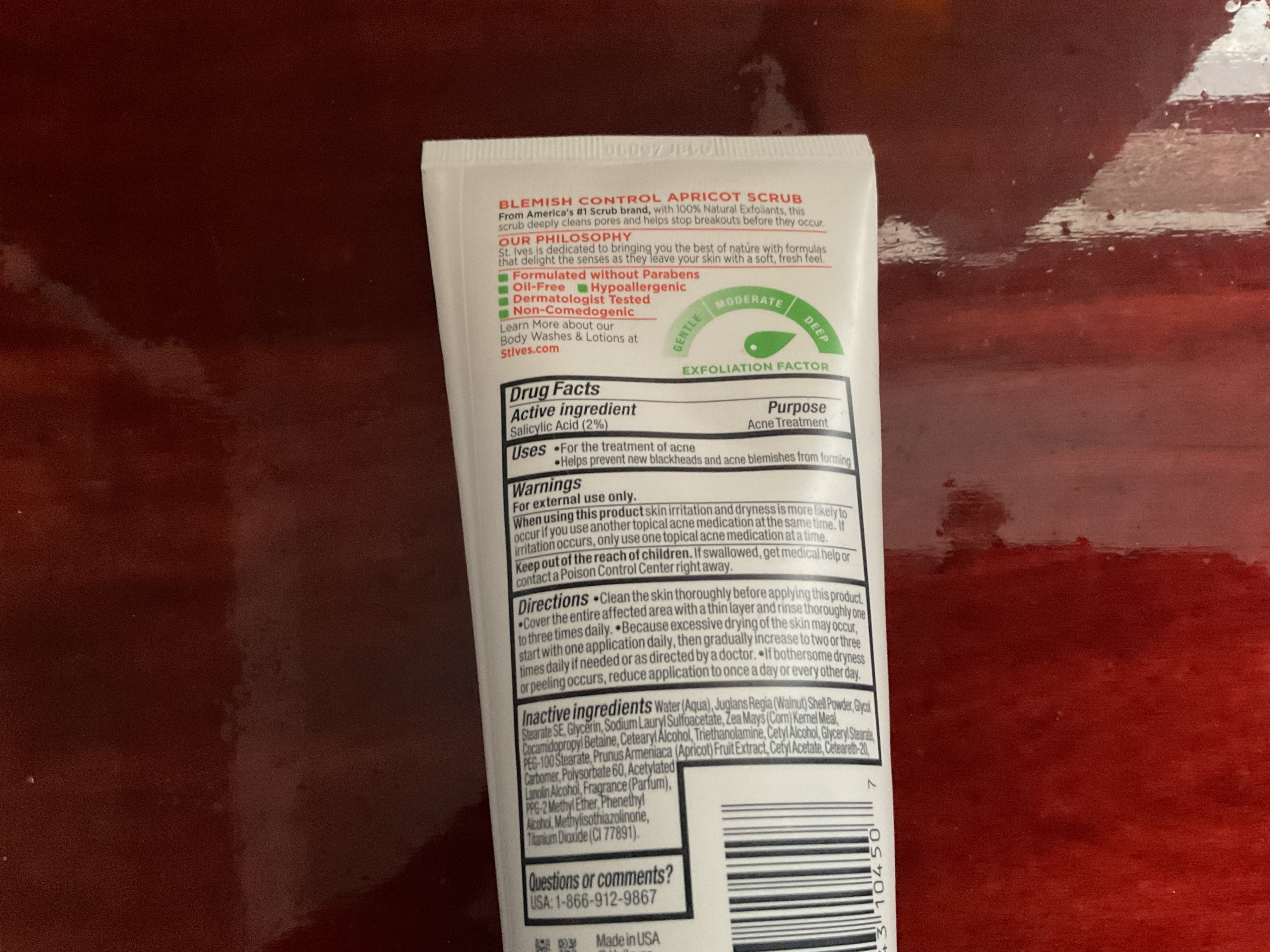 St. Ives Blemish Control Apricot Scrub - photo 3