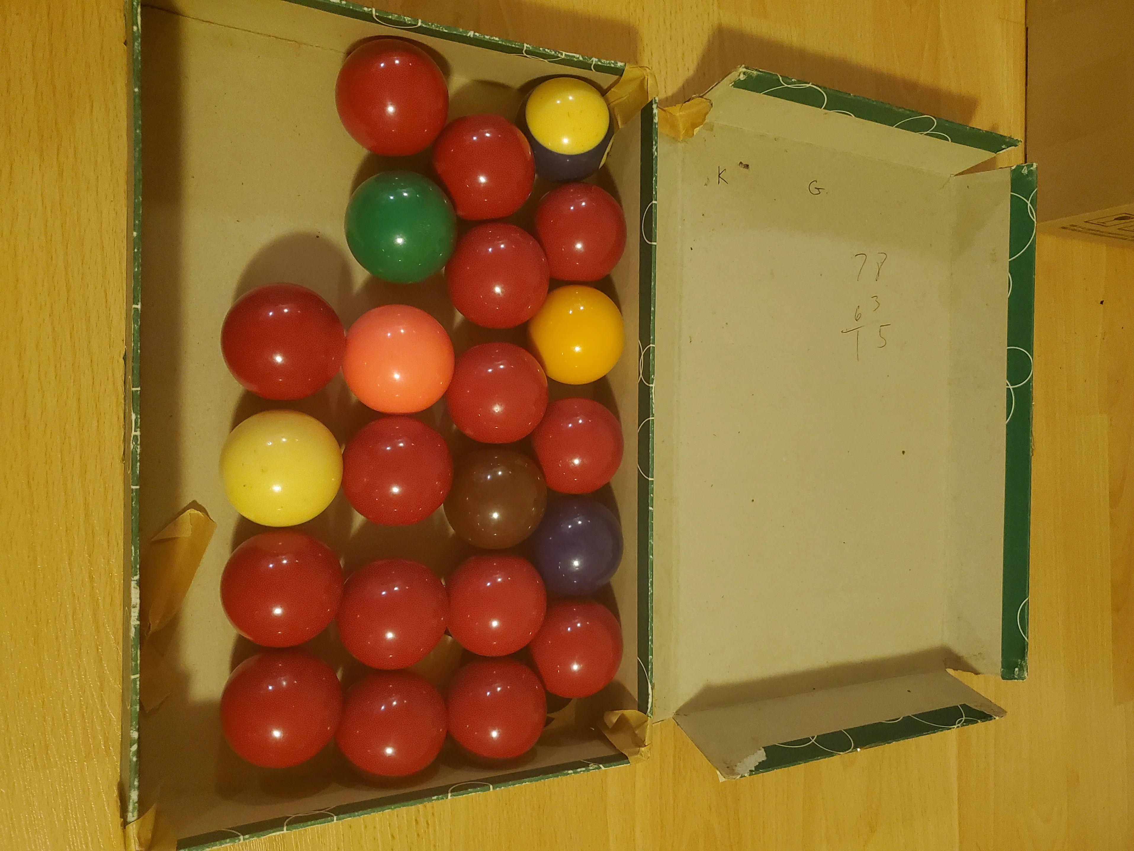 Set of Aramith Snooker Balls
